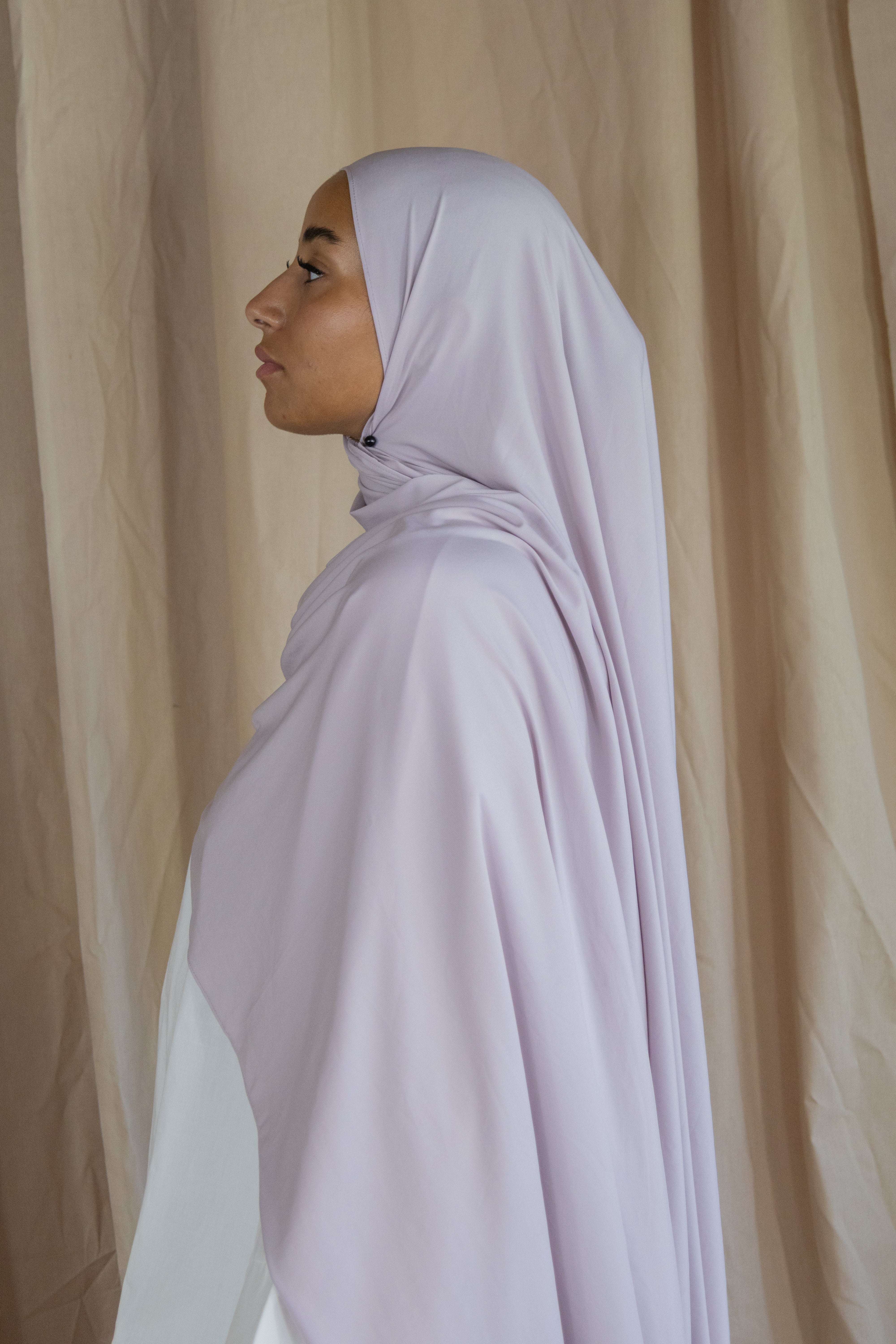 Hijab en jersey premium - Lilac