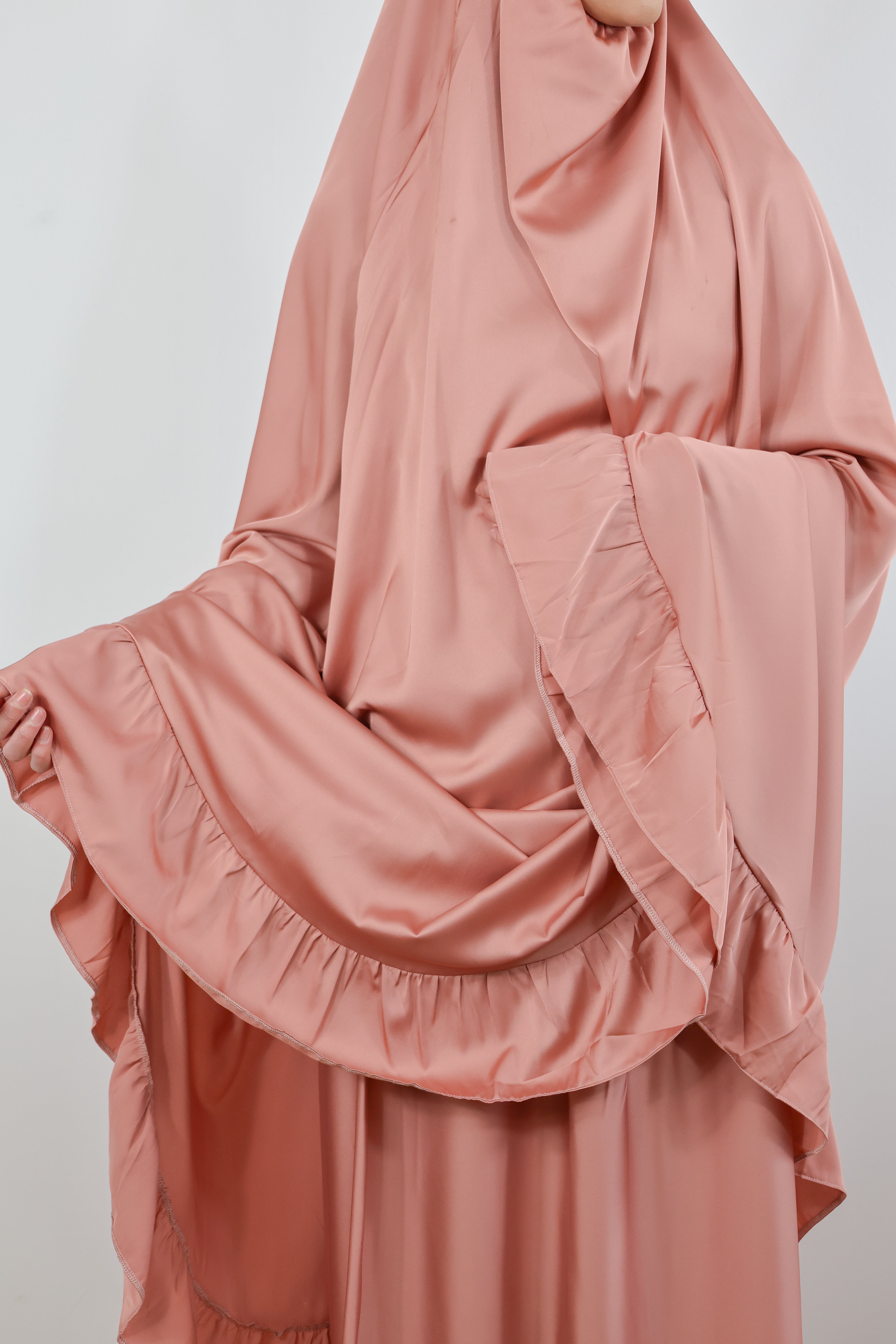 Ensemble de prière satiné - Rose gold