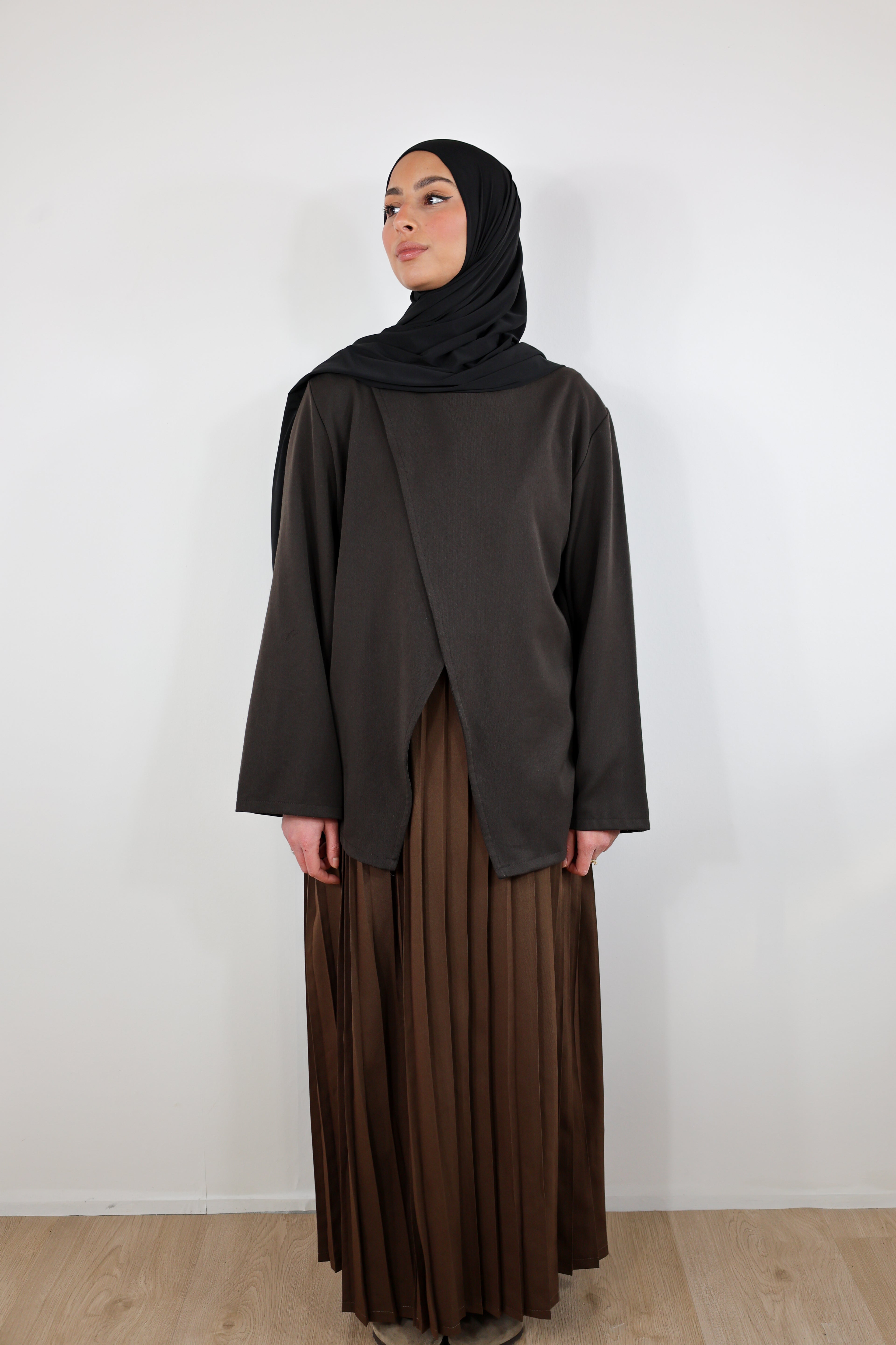 Pleated skirt