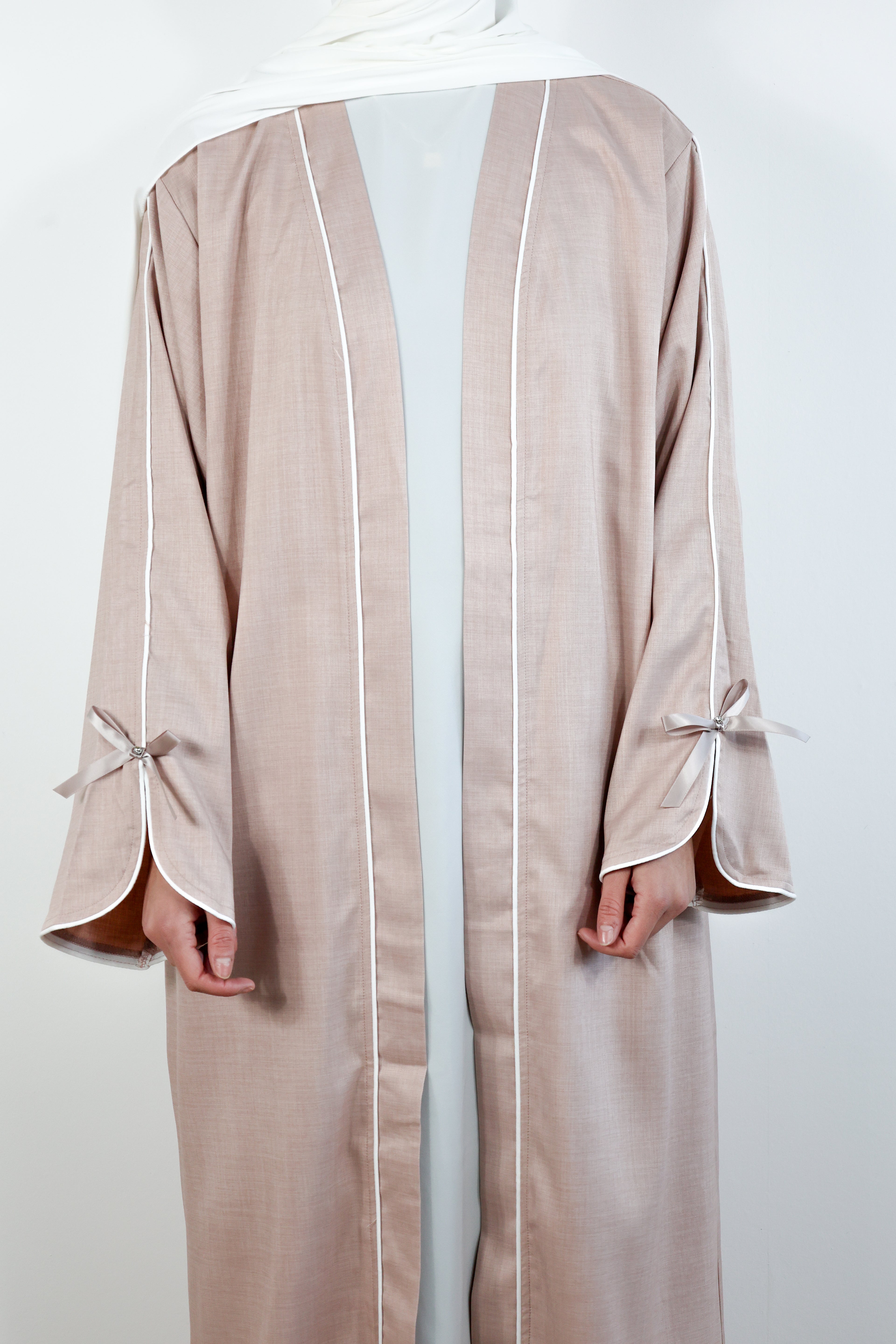 Kimono à nœuds - Rose