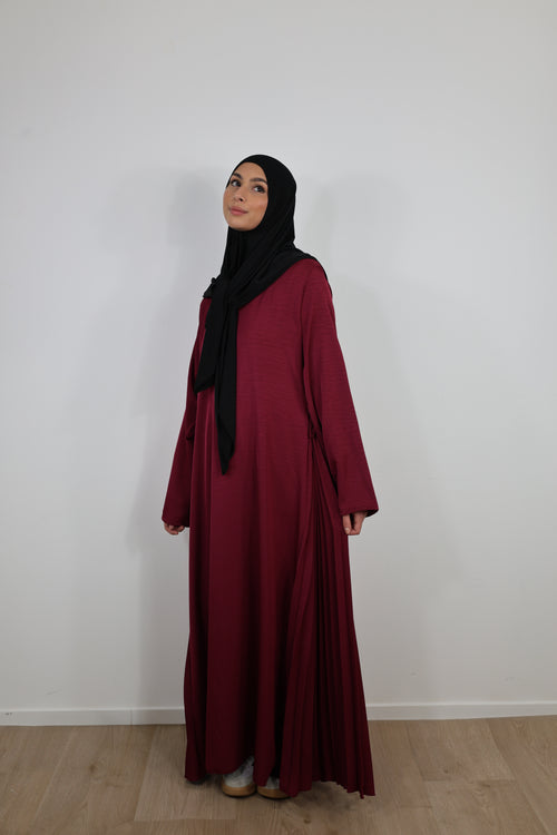 Abaya allure - Bordeaux