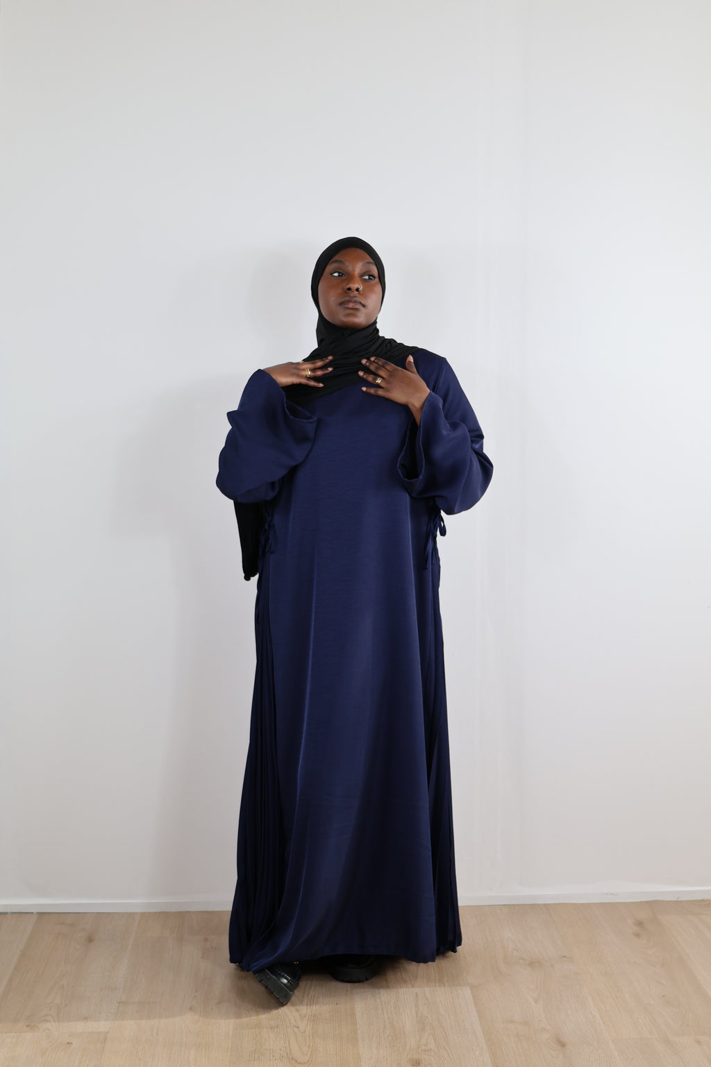 Abaya allure - Bleu marine