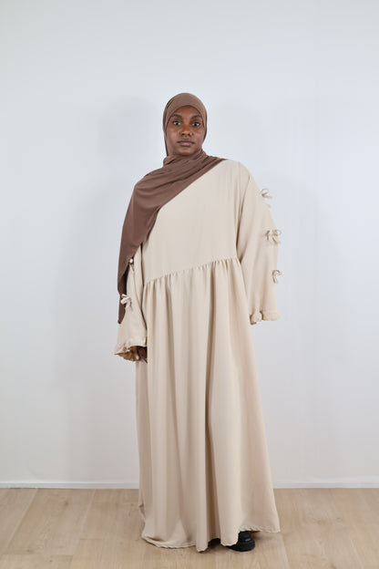 Abaya flare - Beige