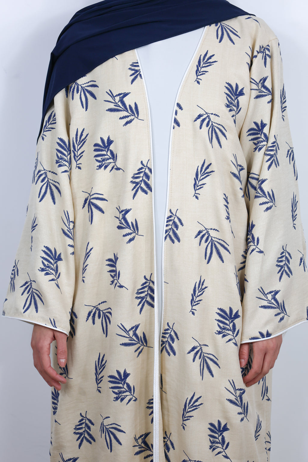Patterned Kimono - Ivory