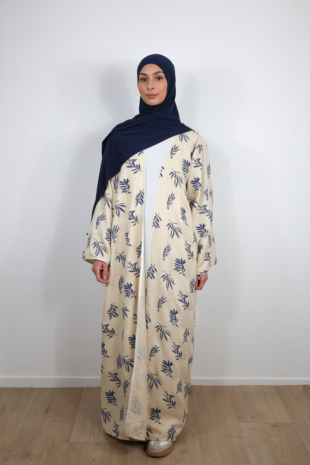 Patterned Kimono - Ivory