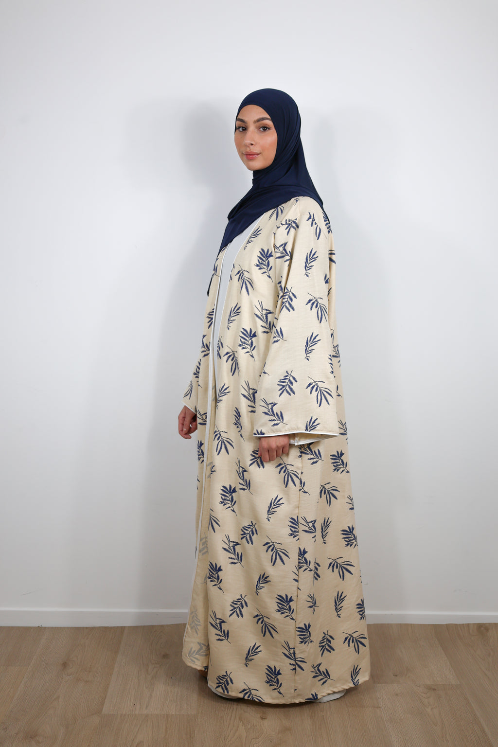 Patterned Kimono - Ivory