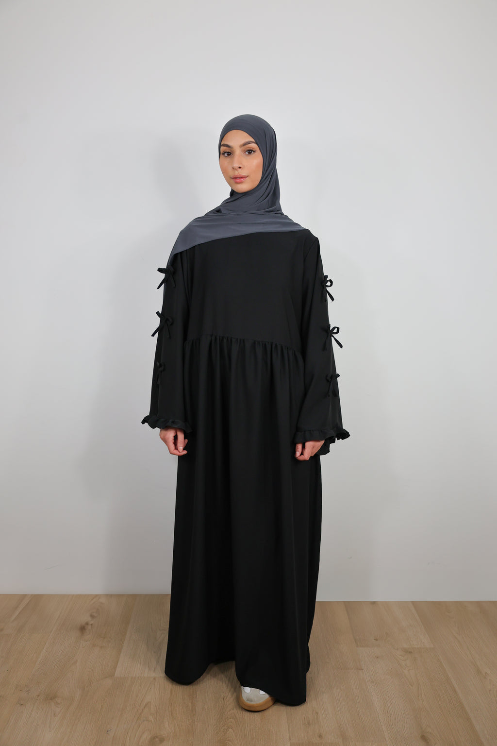 Abaya flare - Noir