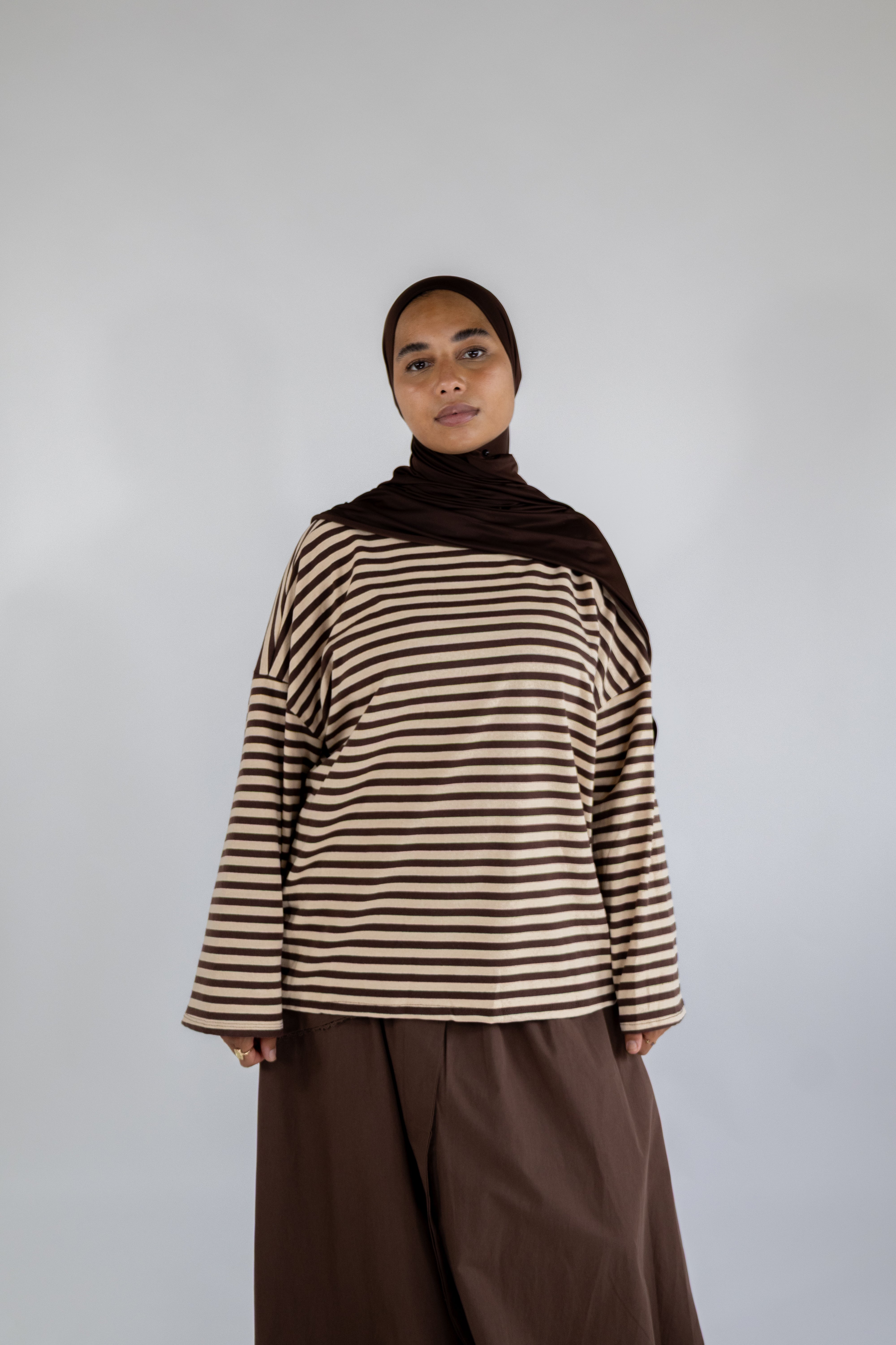 Marinière simple - Beige