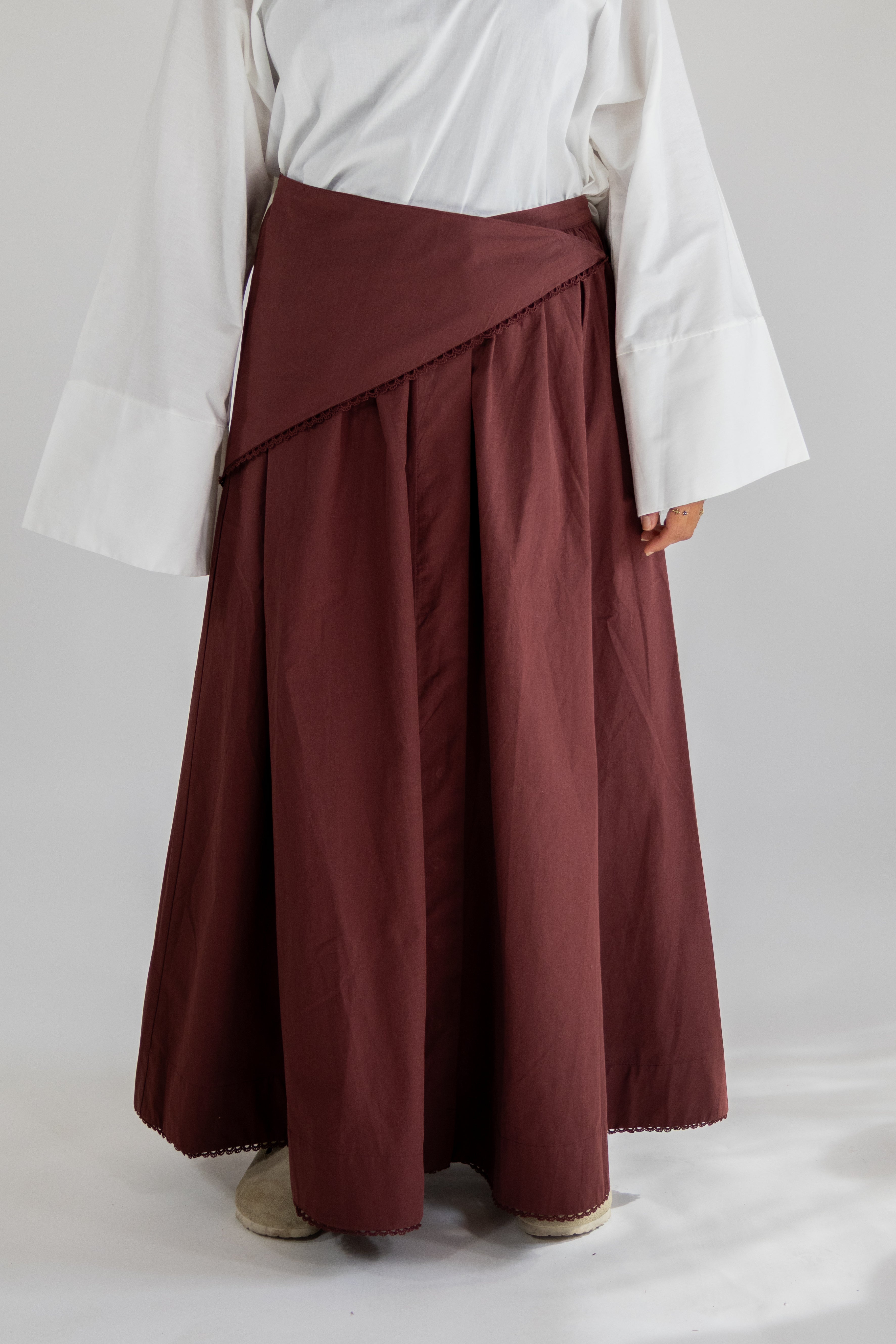 Jupe layering - Bordeaux