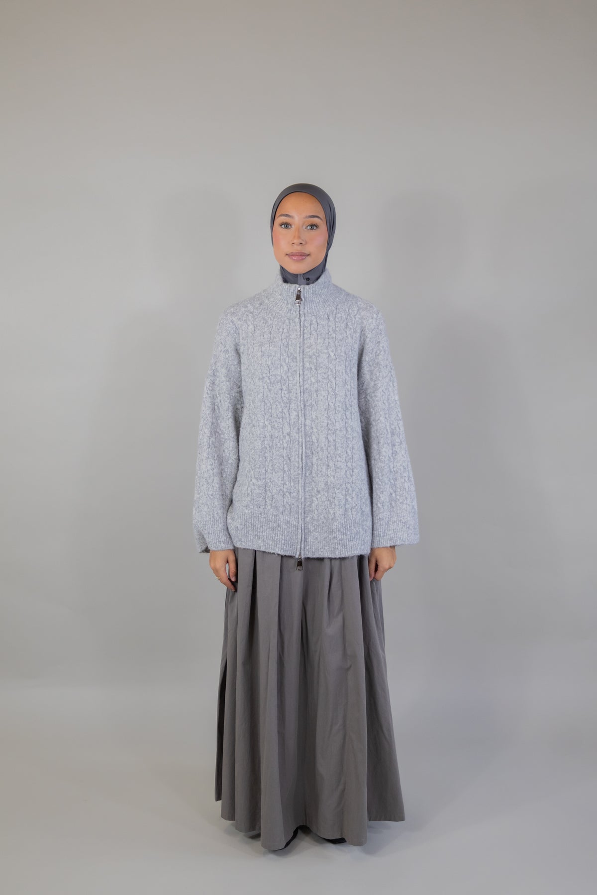 Gilet en maille - Gris