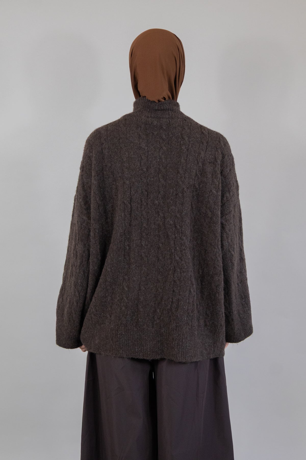 Gilet en maille - Marron