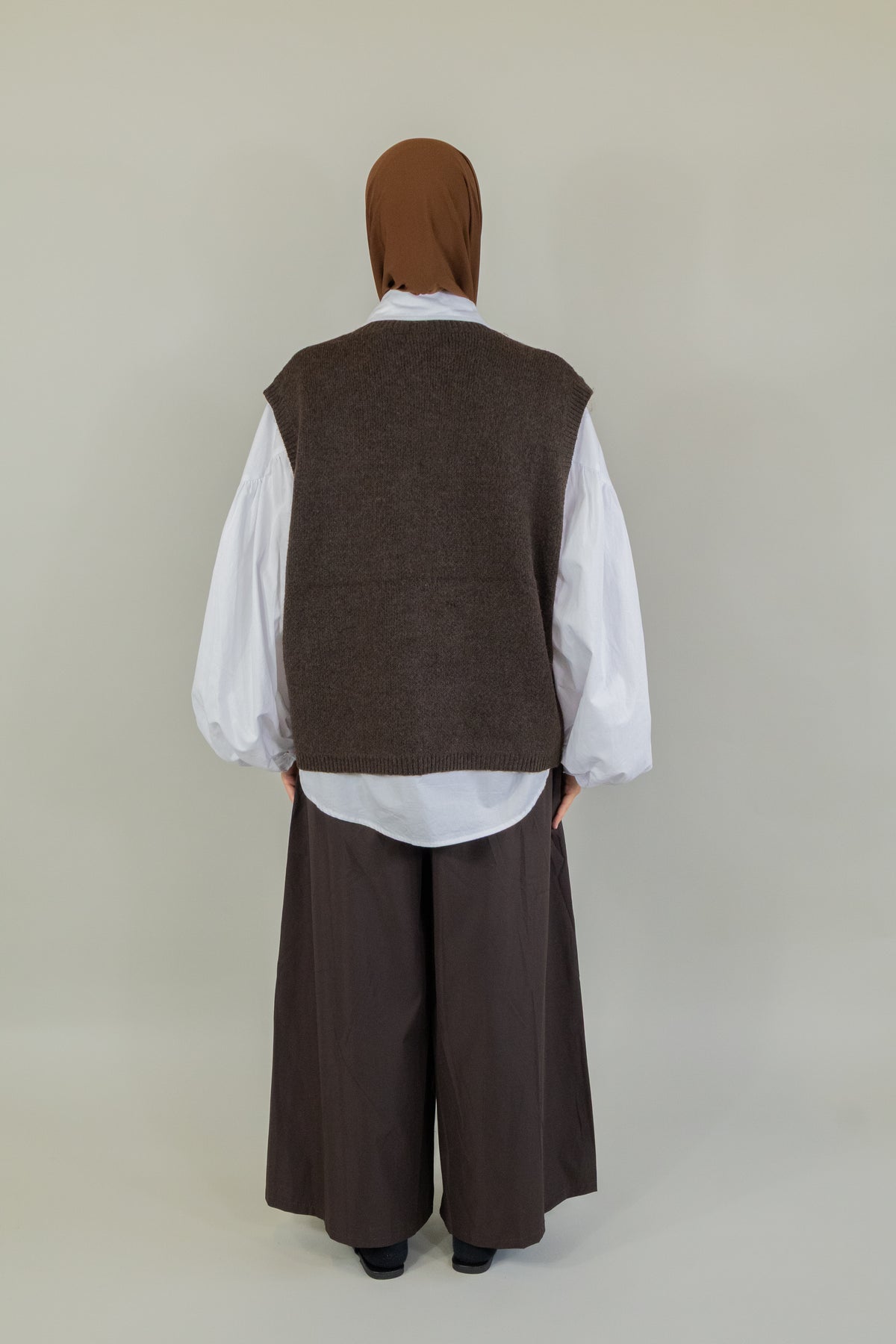 Jupe culotte - Marron