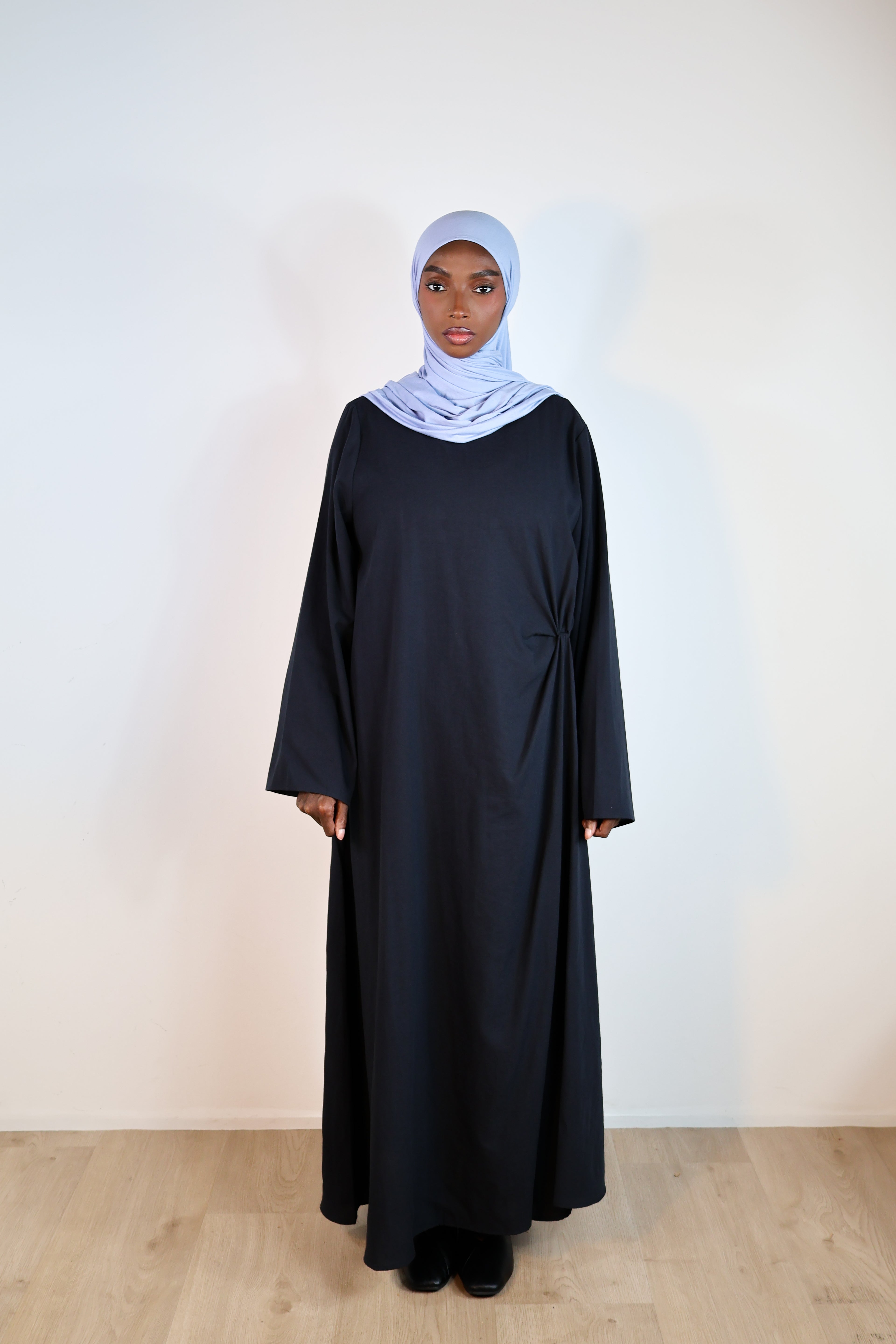 Robe ajustée - Bleu nuit