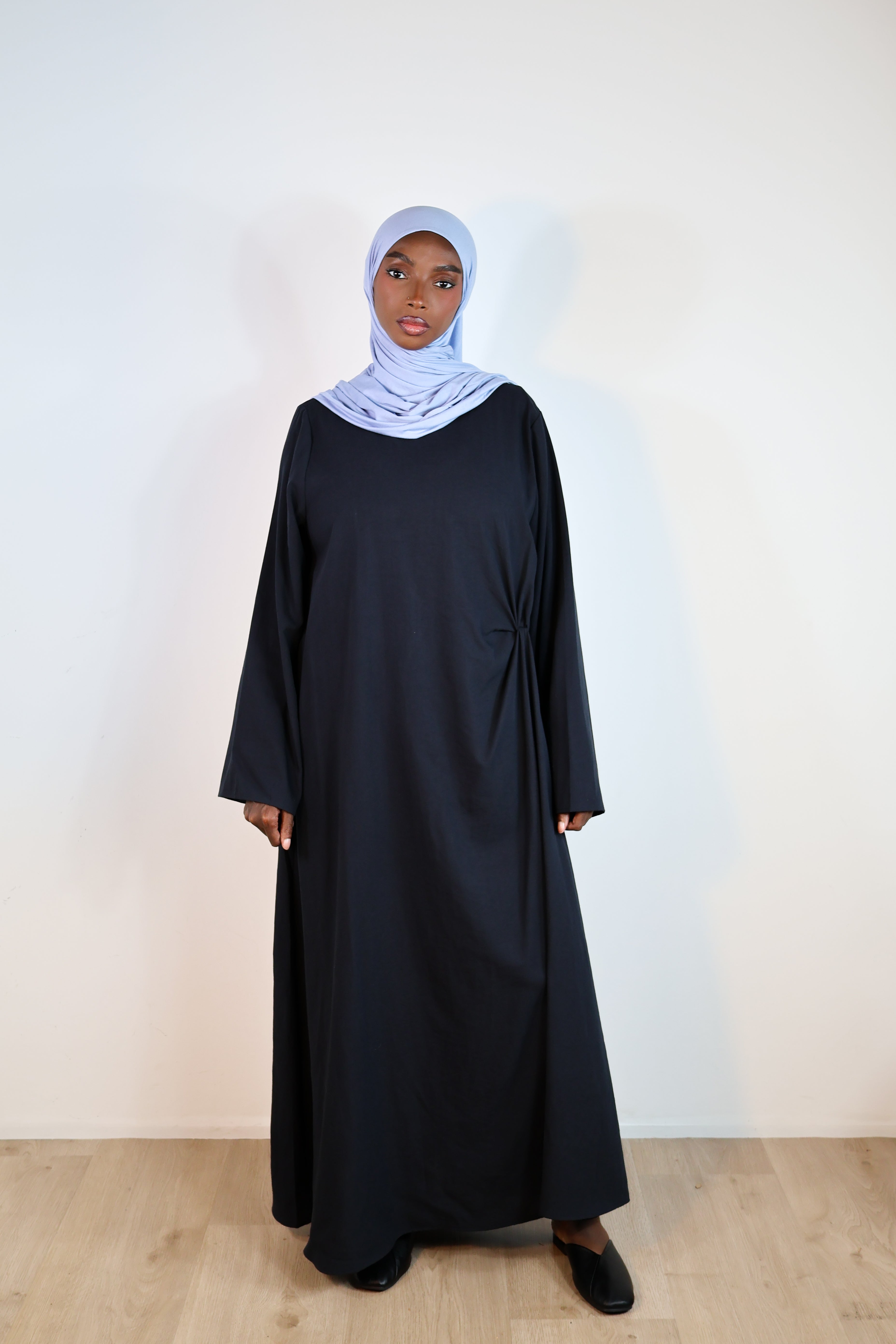 Robe ajustée - Bleu nuit