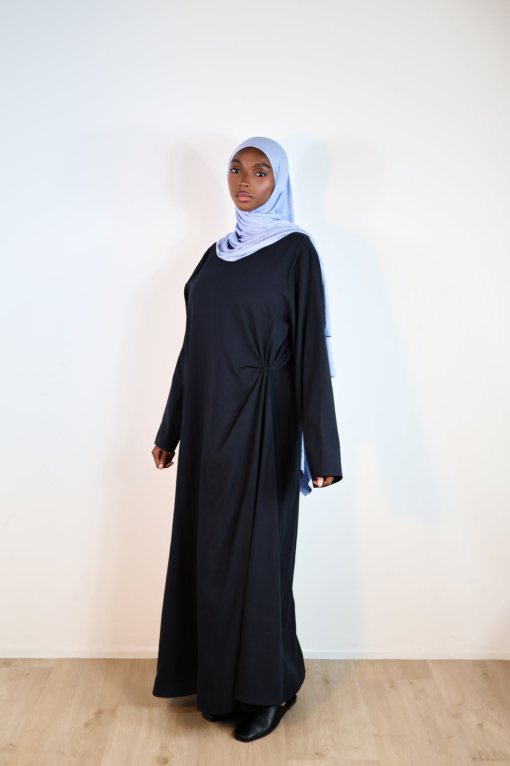 Robe ajustée - Bleu nuit