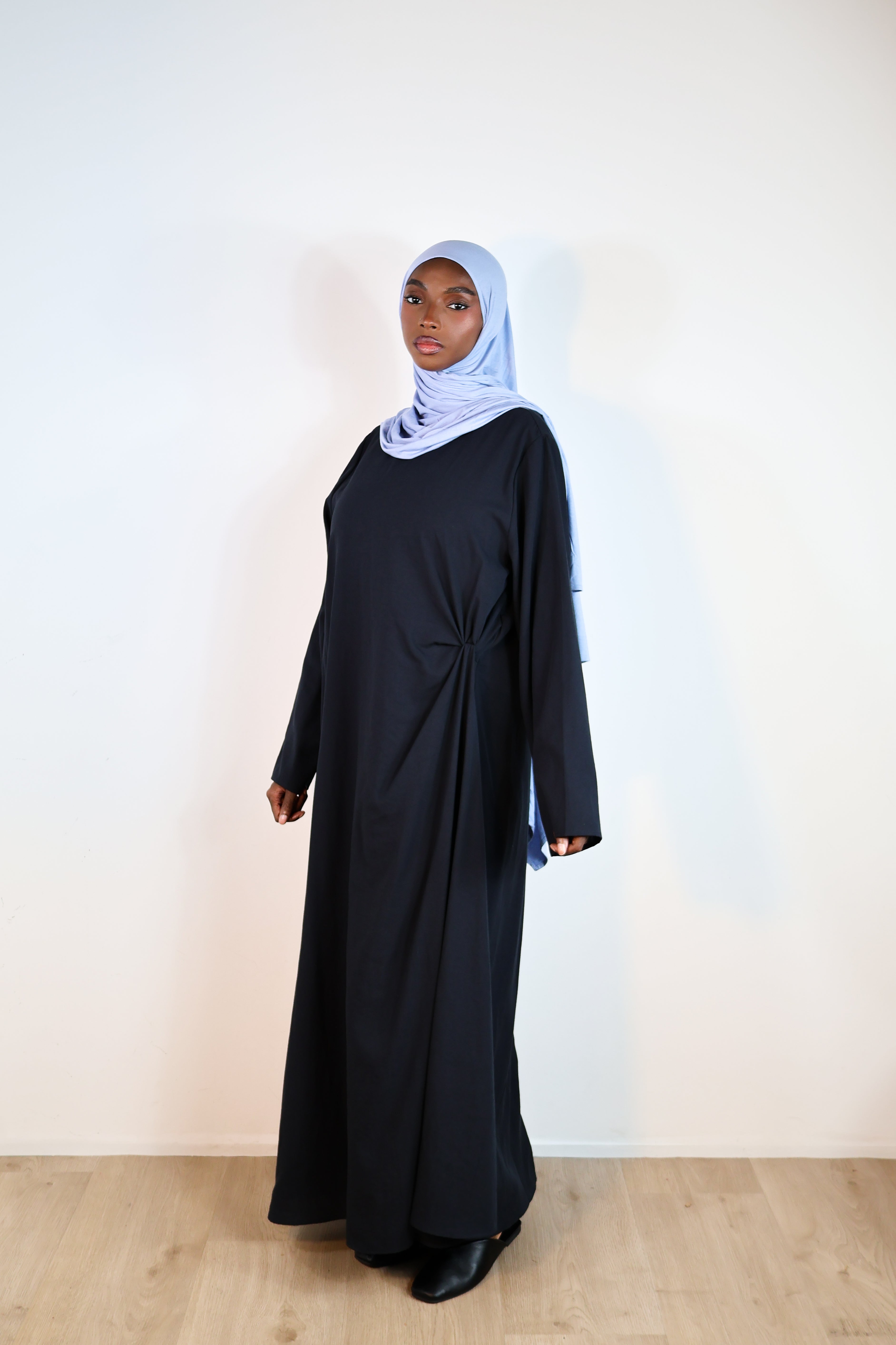 Robe ajustée - Bleu nuit