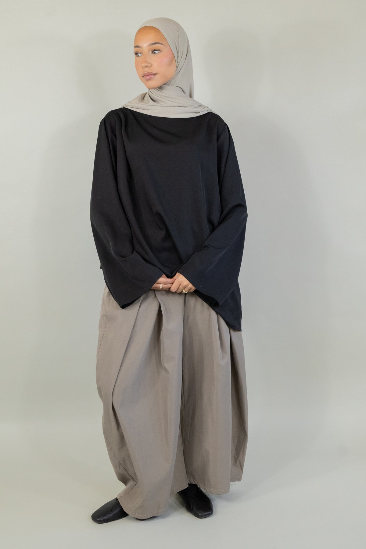 Pantalon boule - Taupe