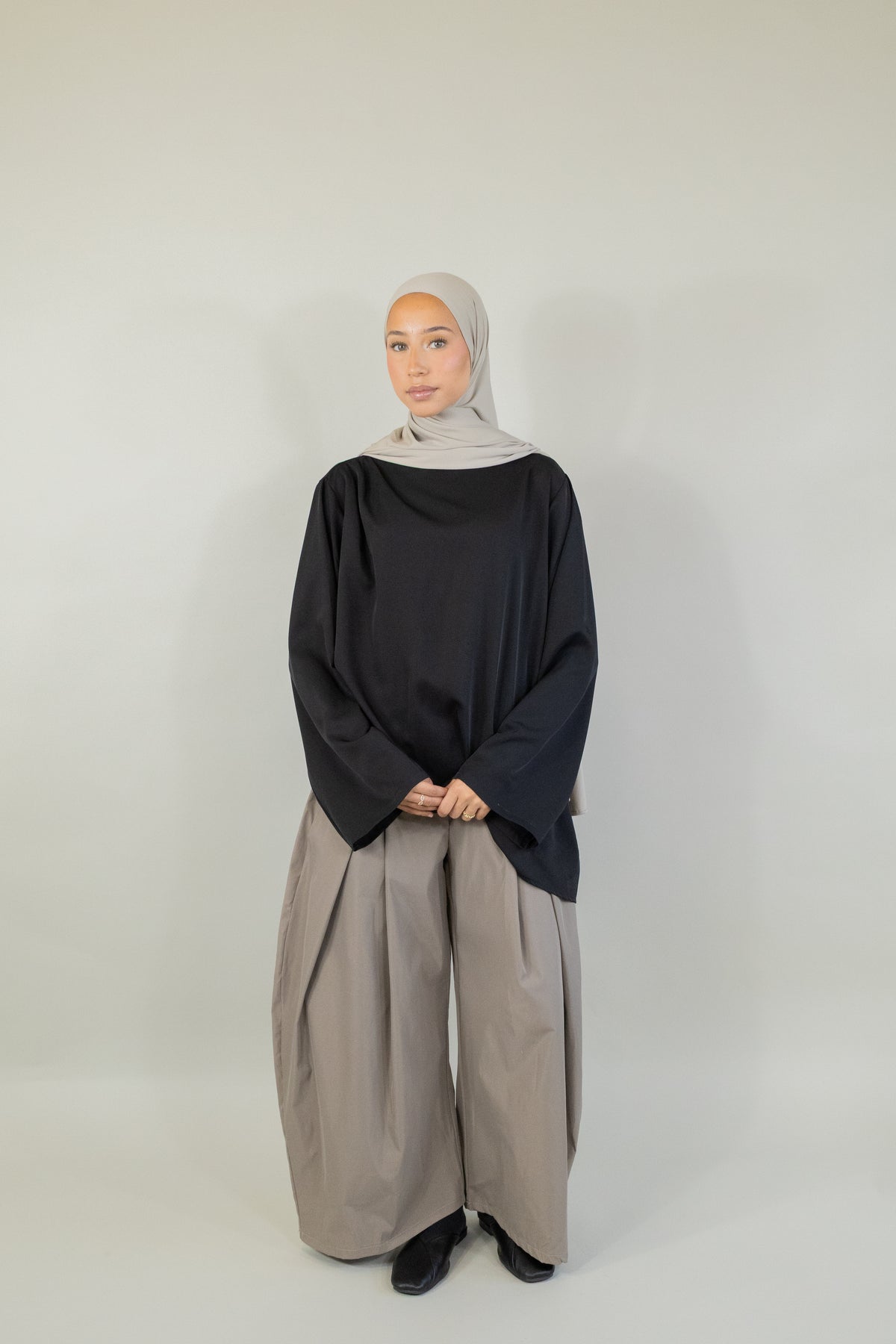 Pantalon boule - Taupe