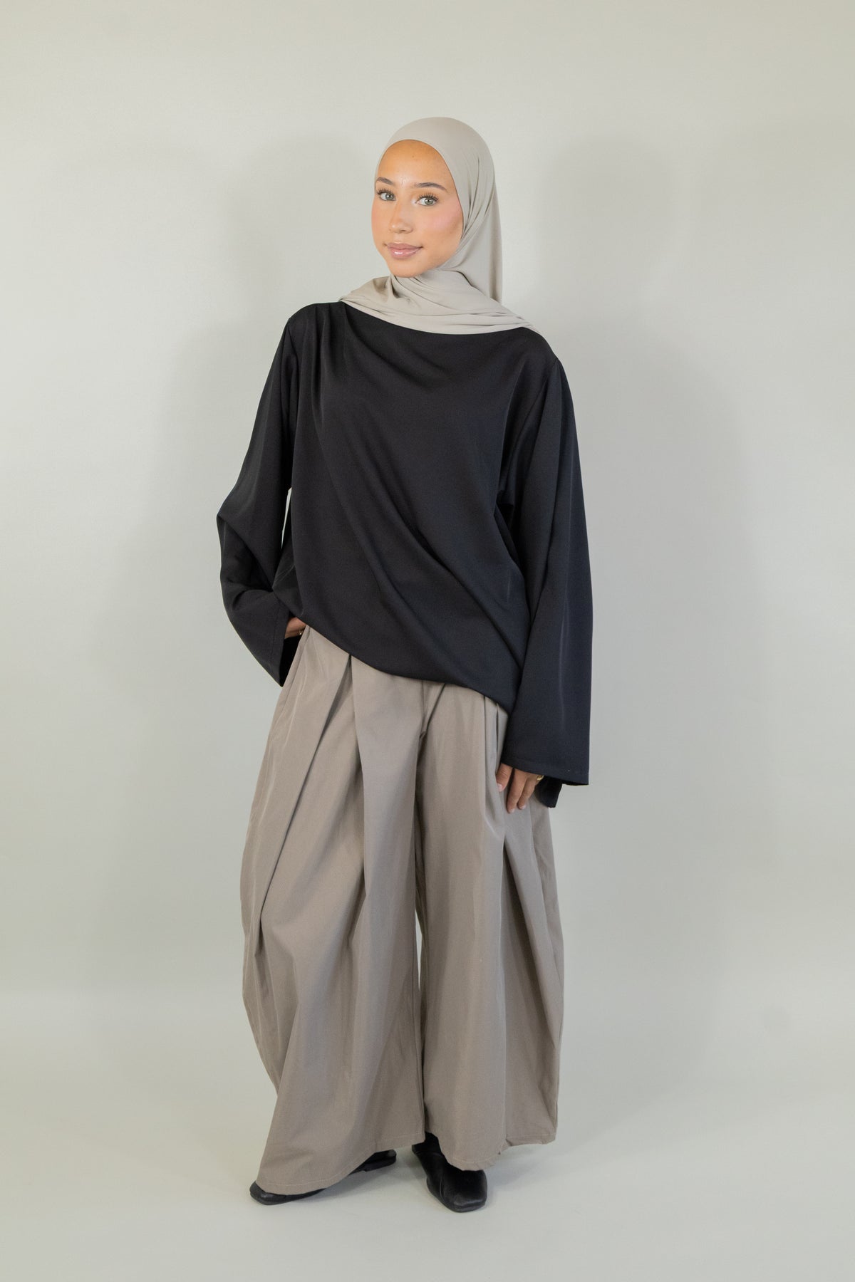 Pantalon boule - Taupe