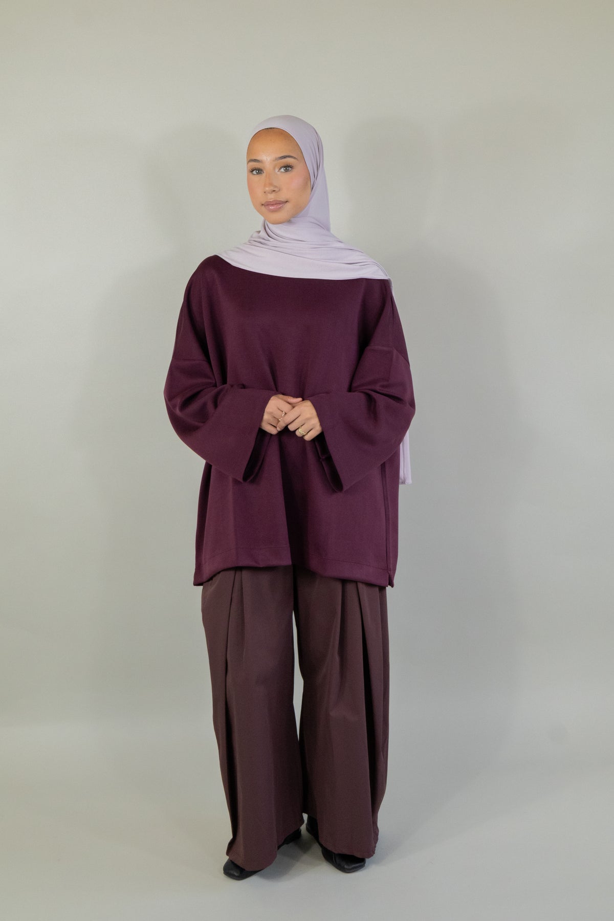 Pantalon boule - Prune