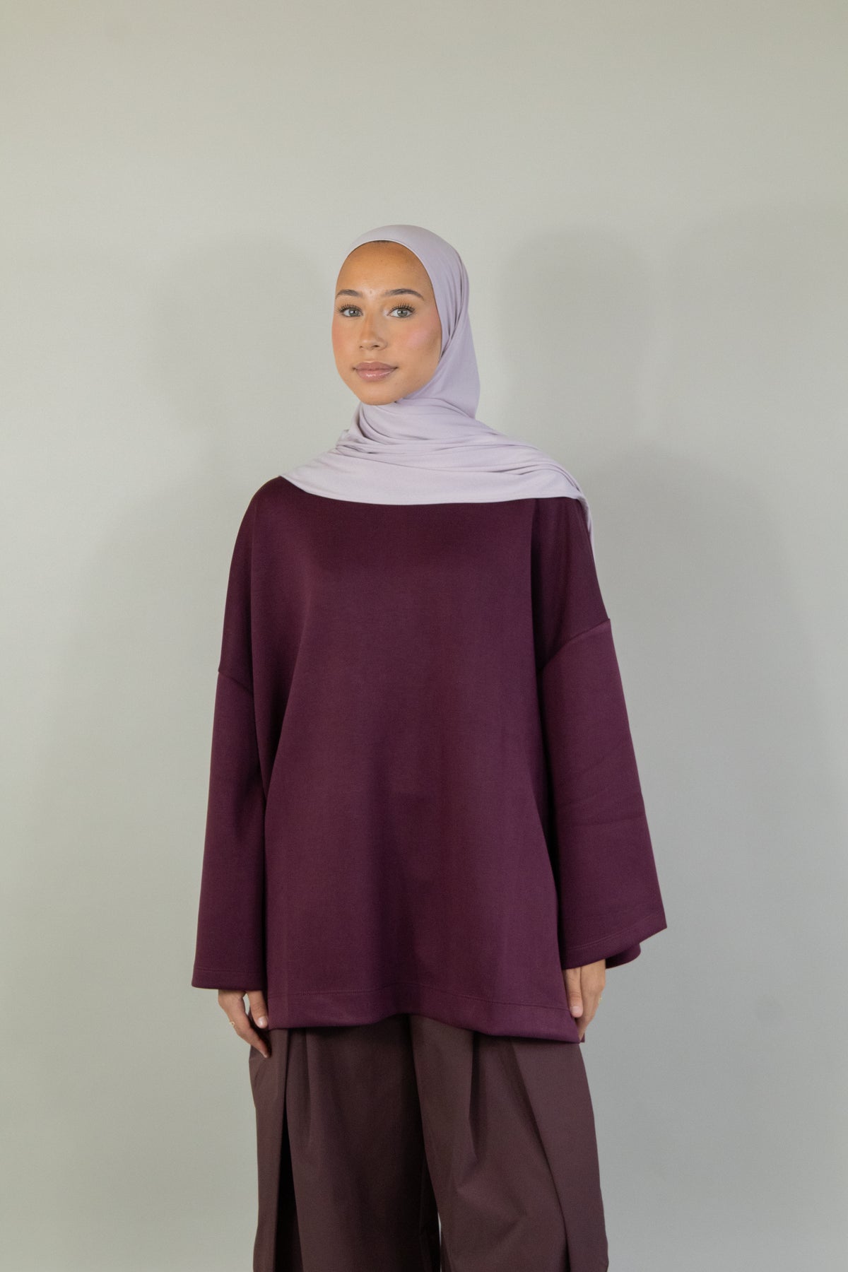 T- shirt modal - Prune