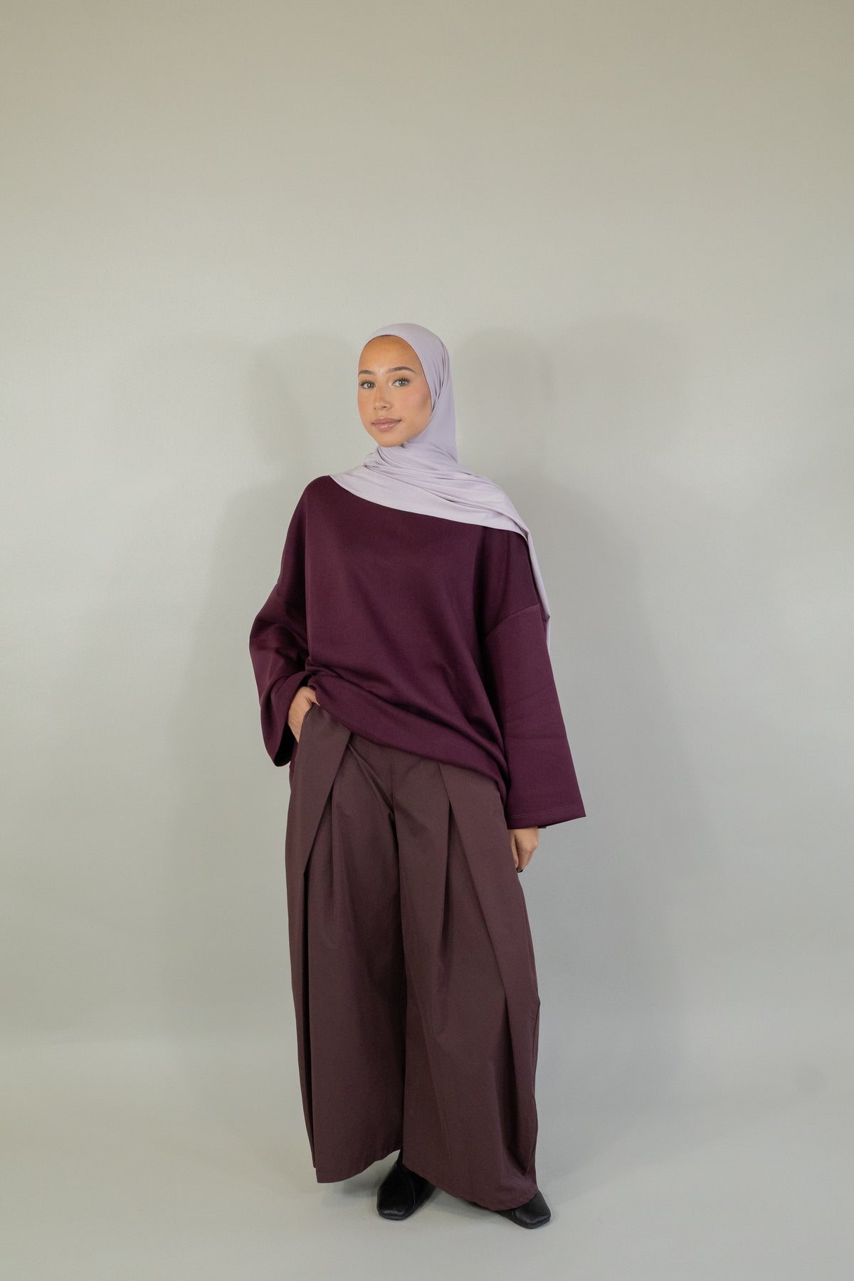 T- shirt modal - Prune