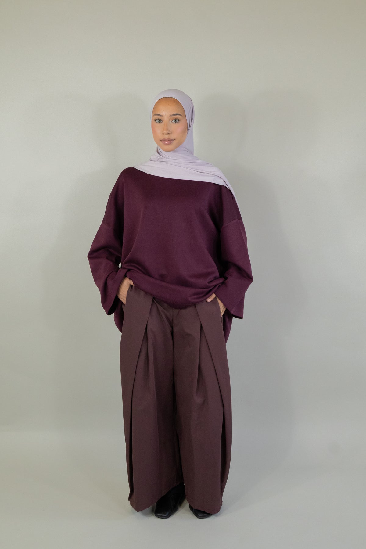 T- shirt modal - Prune