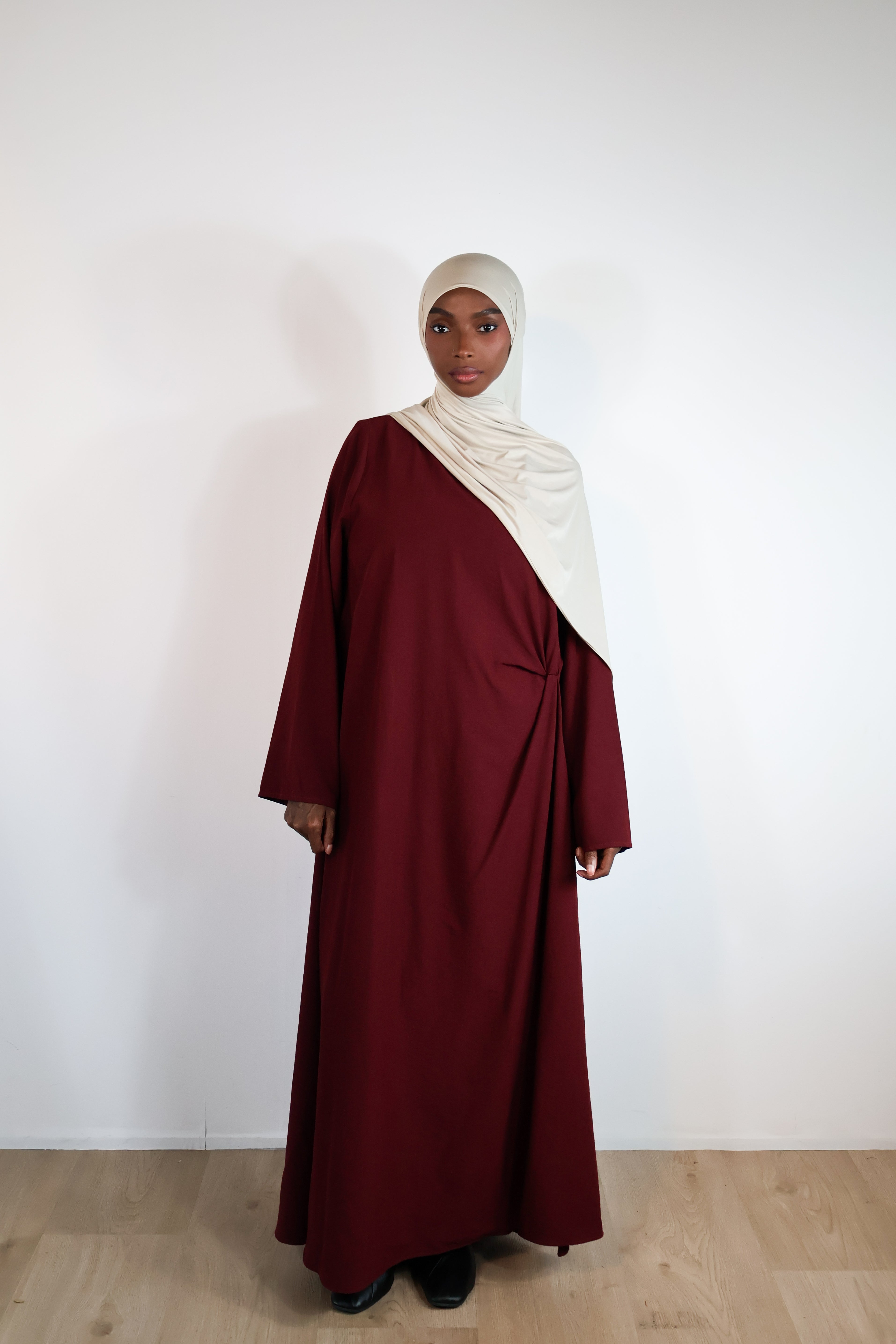 Robe ajustée - Bordeaux