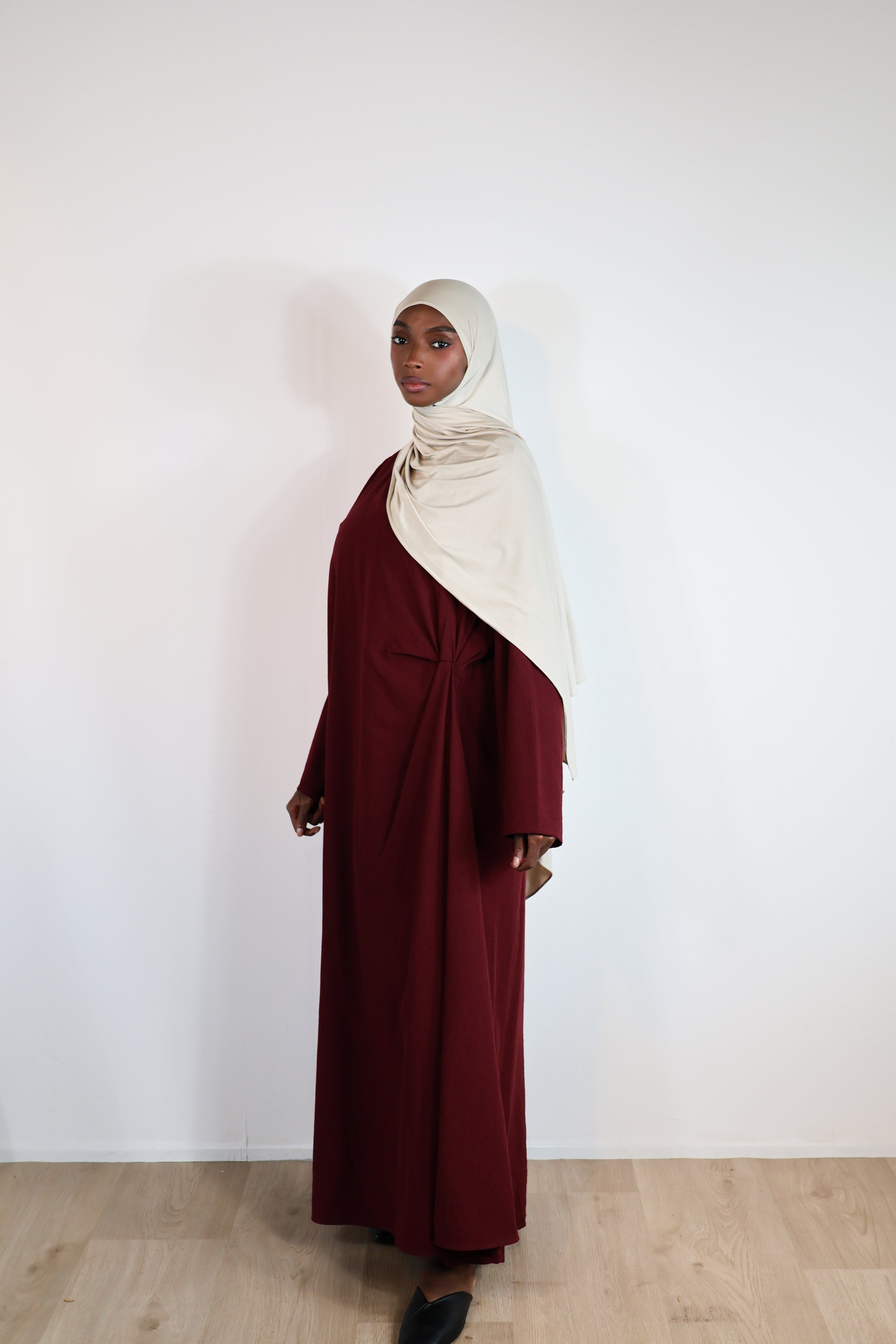 Robe ajustée - Bordeaux