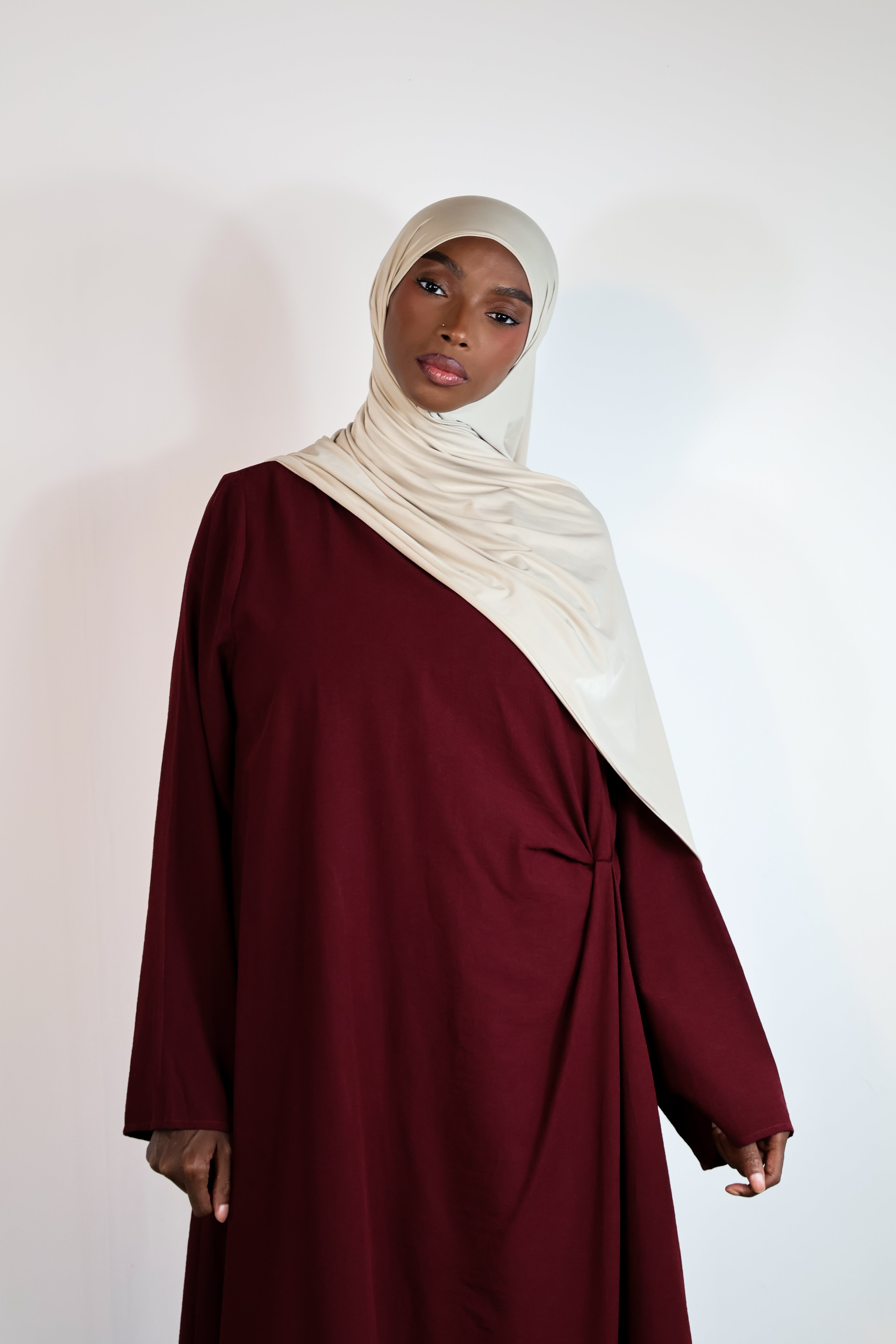 Robe ajustée - Bordeaux