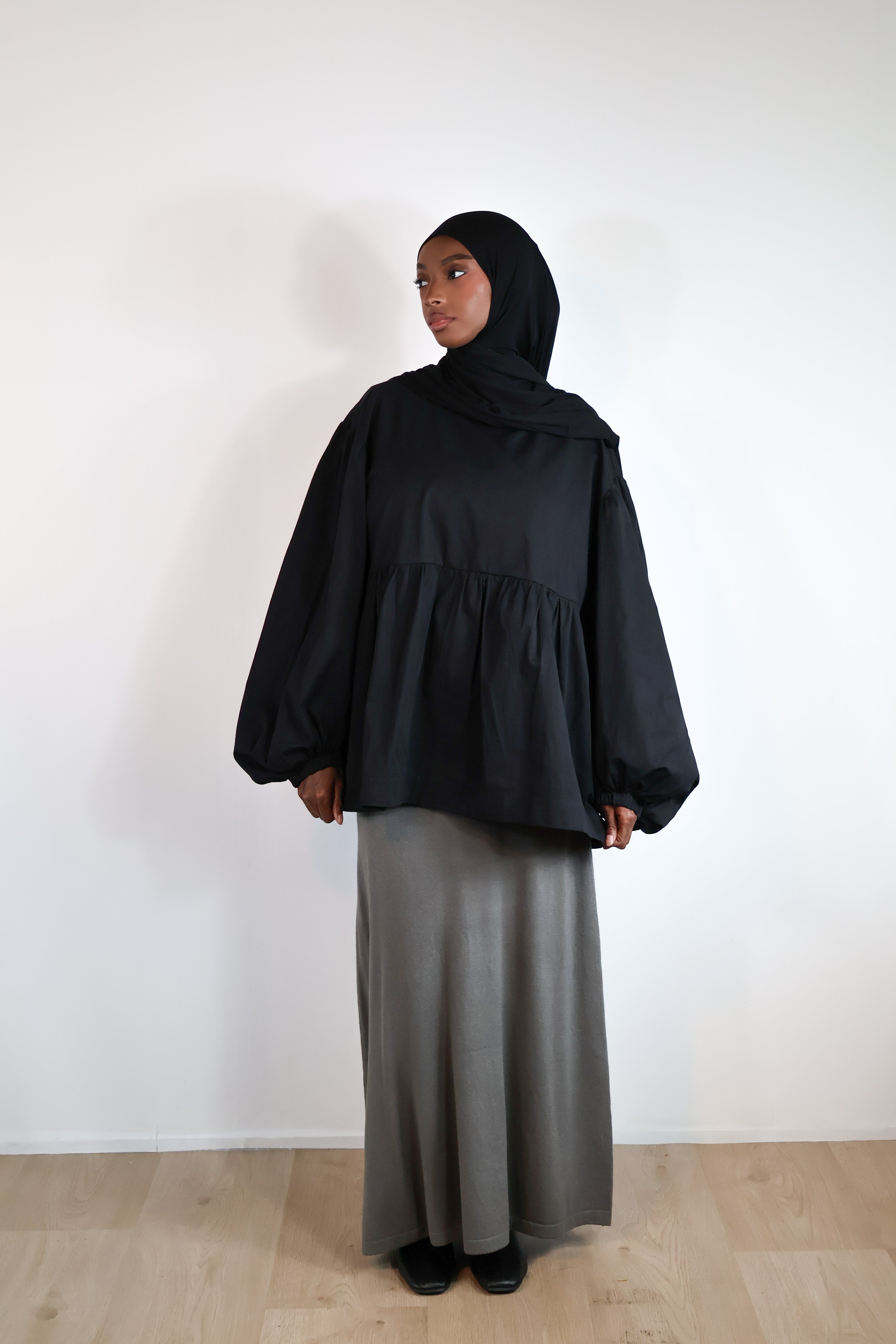Viscose skirt