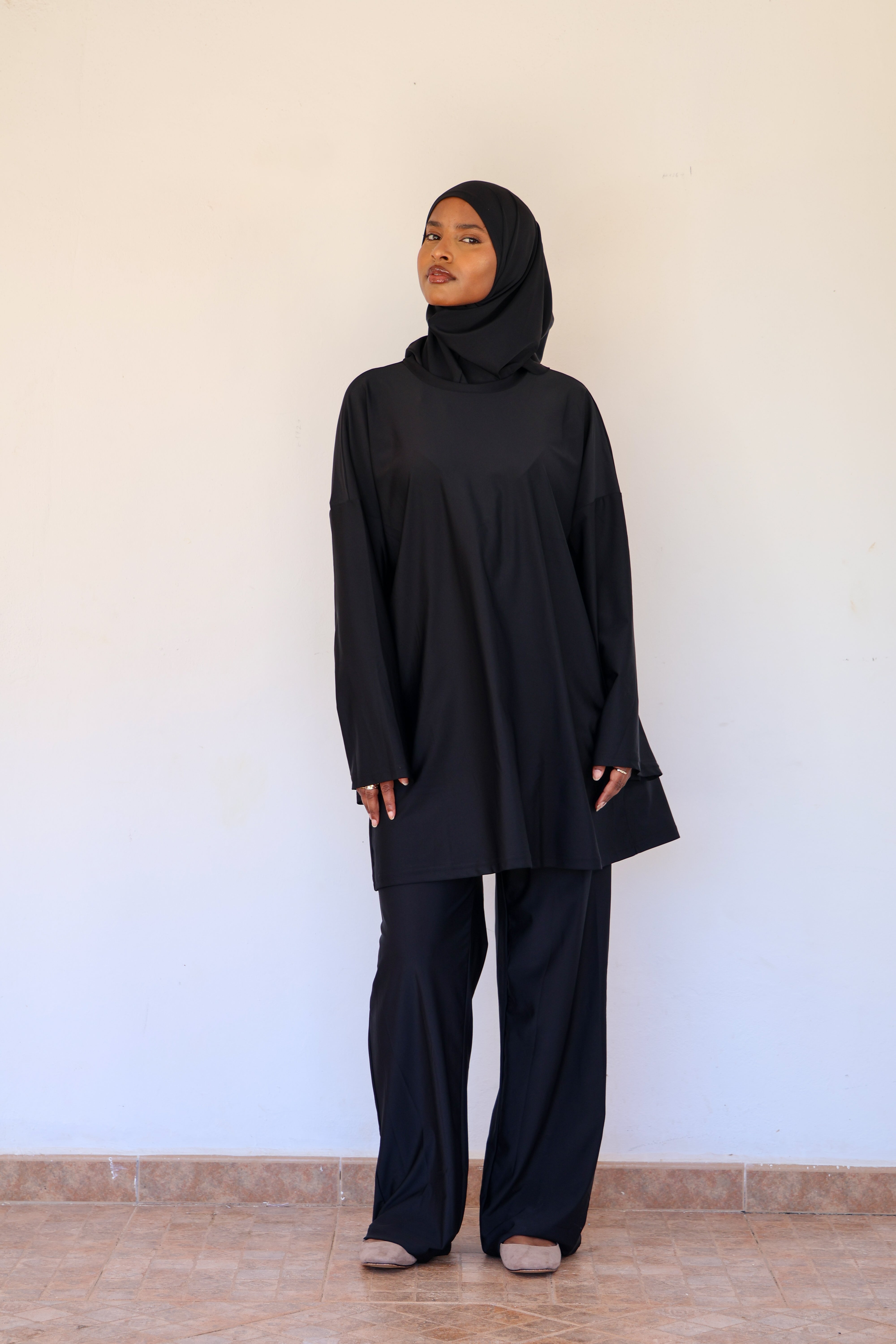 Burkini basic - Noir (précommande, expédition lundi 20 avril)
