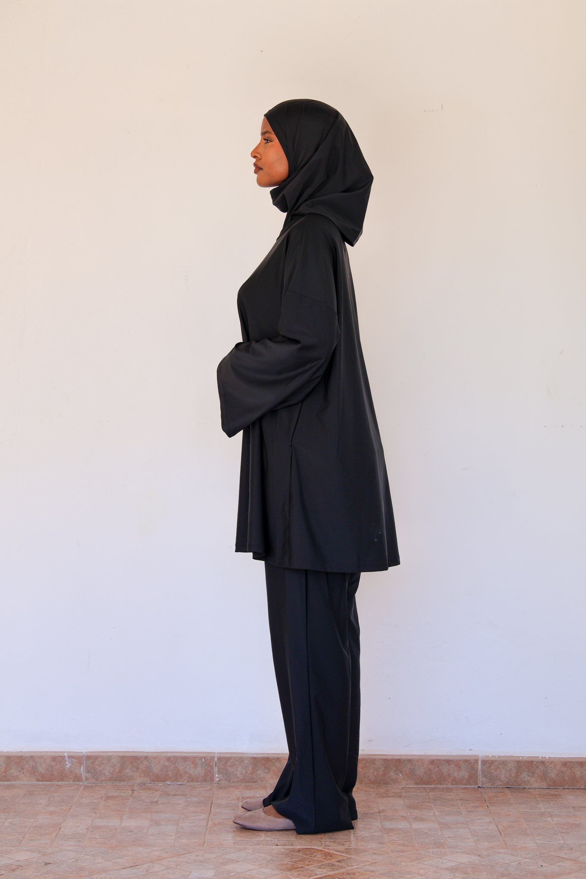 Burkini basic - Noir