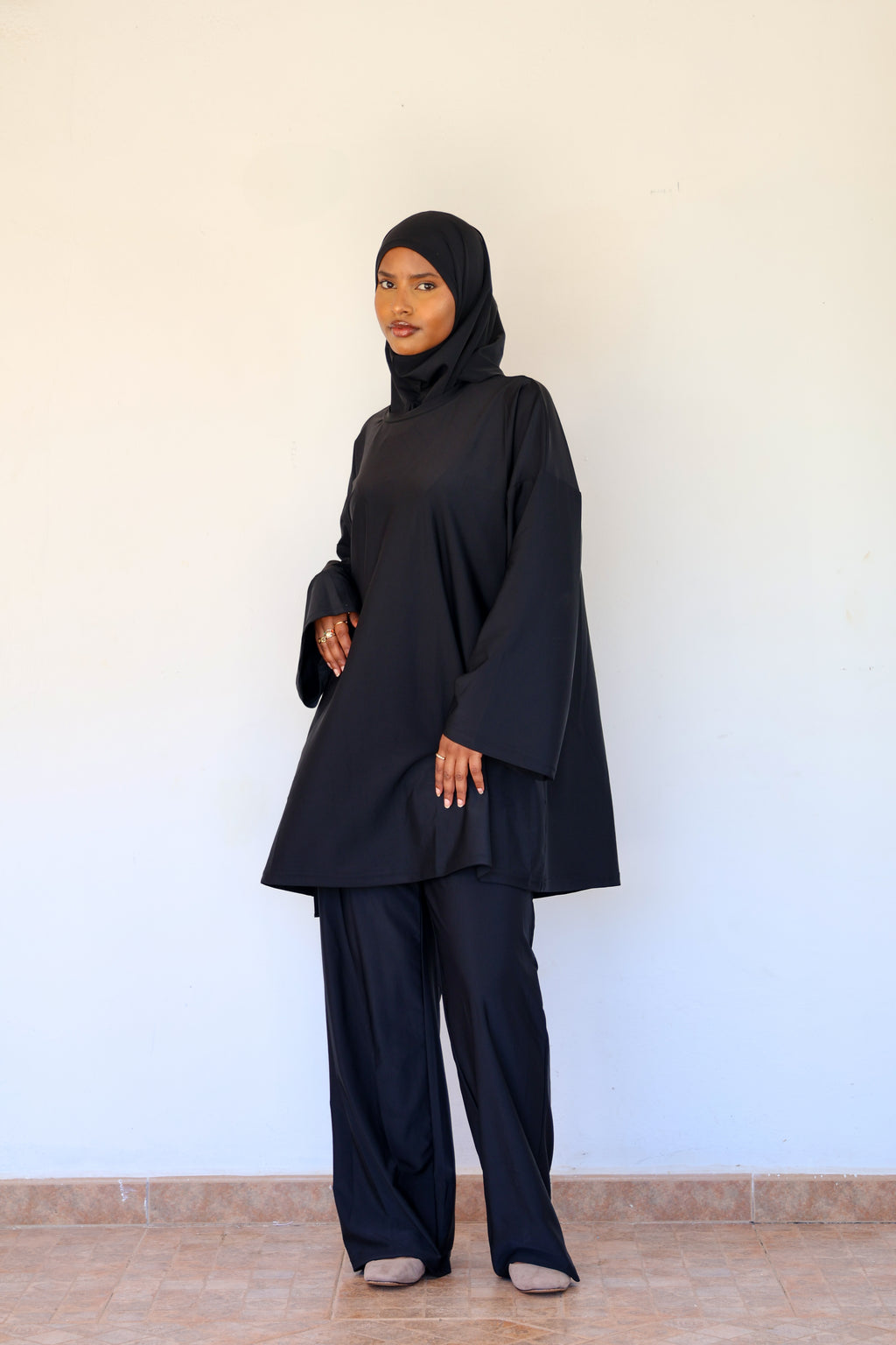 Burkini basic - Noir