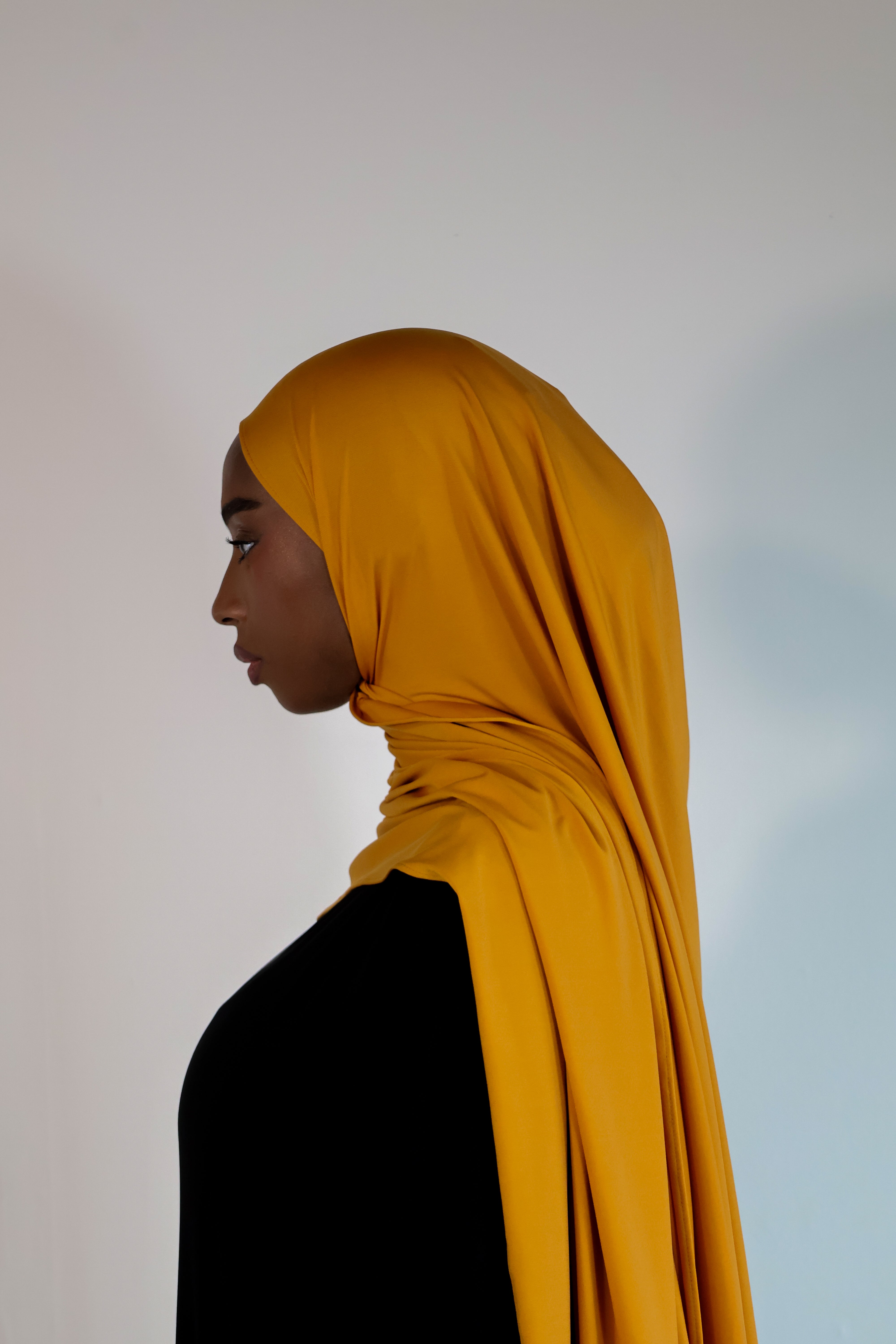 Hijab en jersey premium - Amber