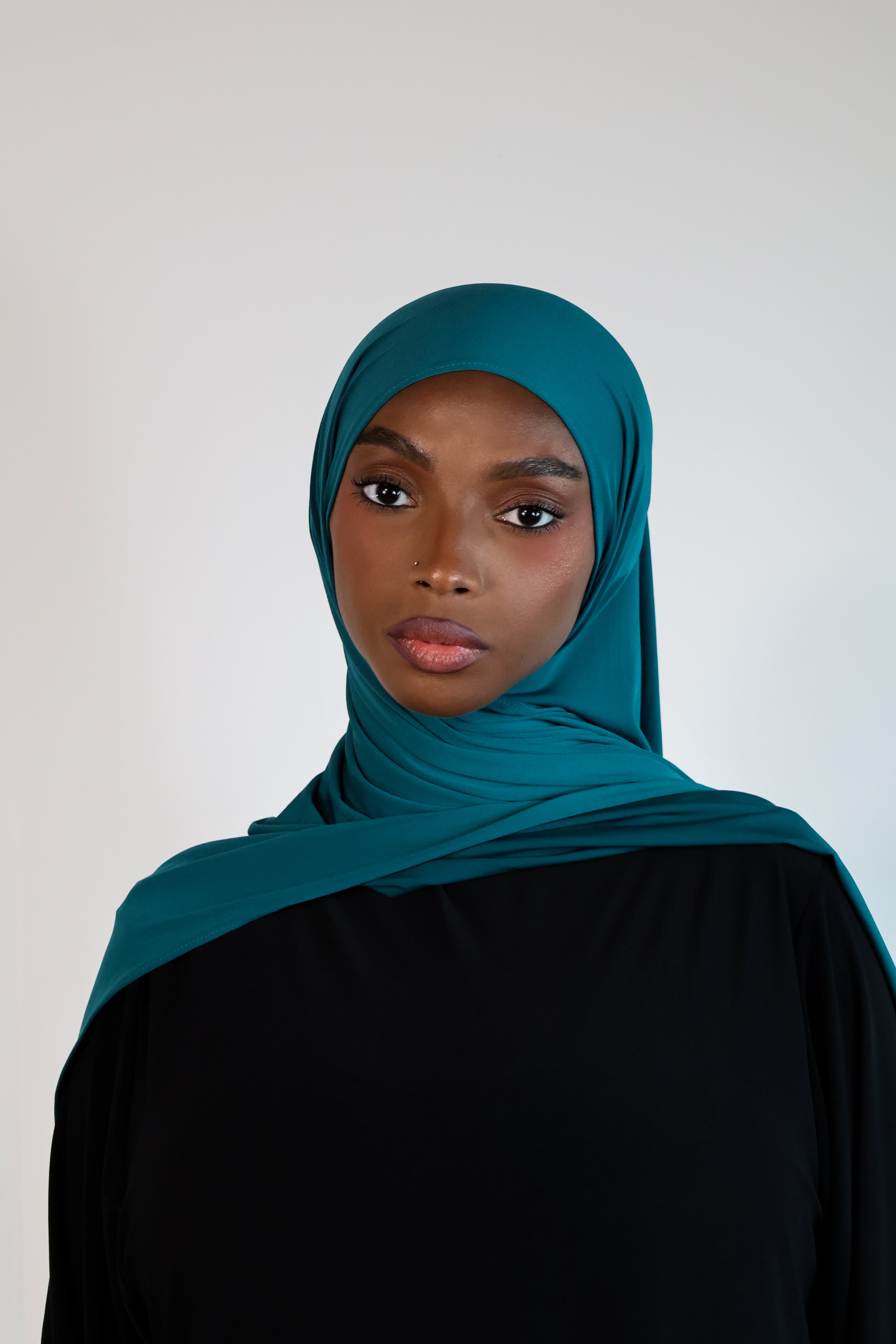 Hijab en jersey premium - Teal