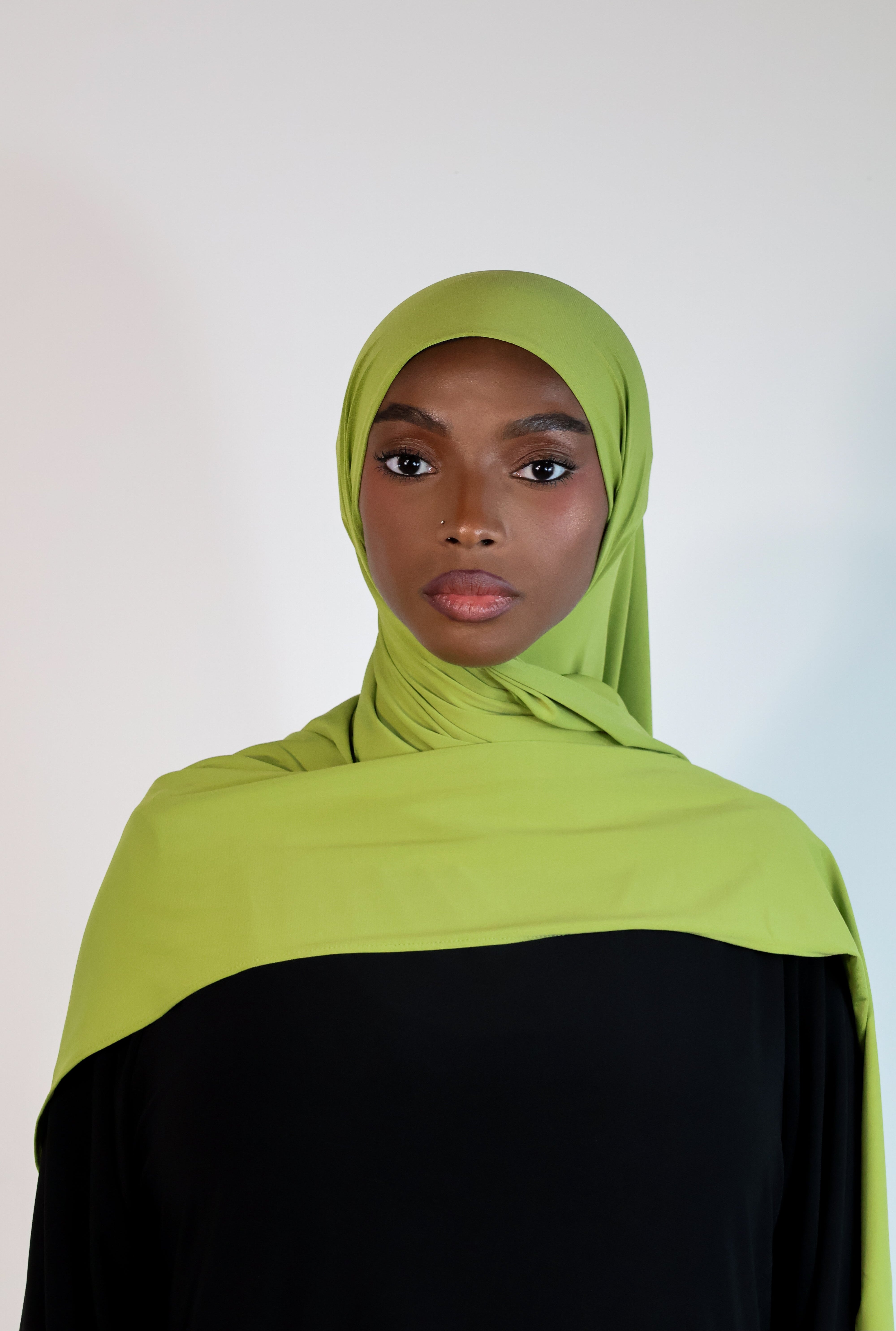 Hijab en jersey premium - Pistachio