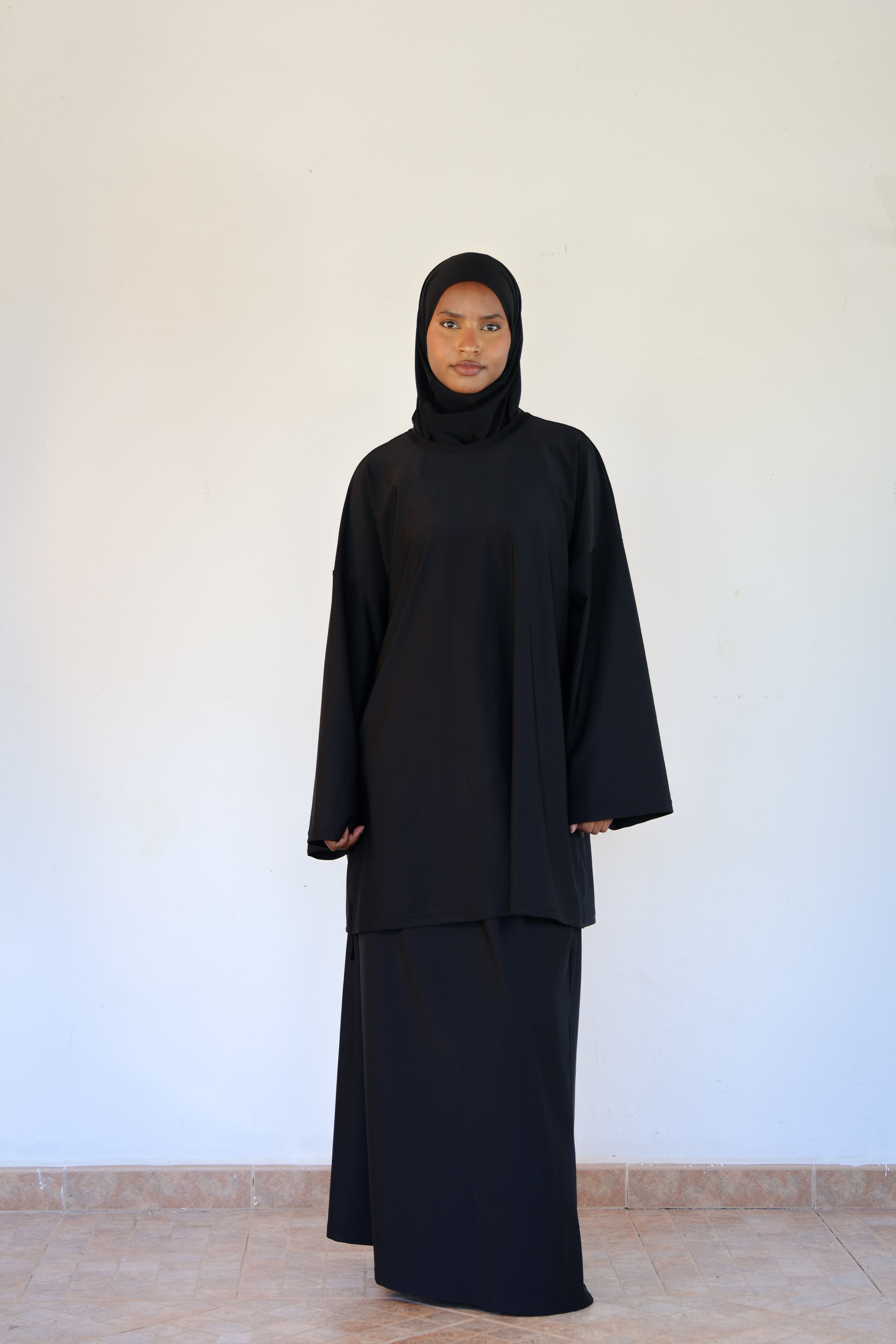 Jupe de burkini - Noir