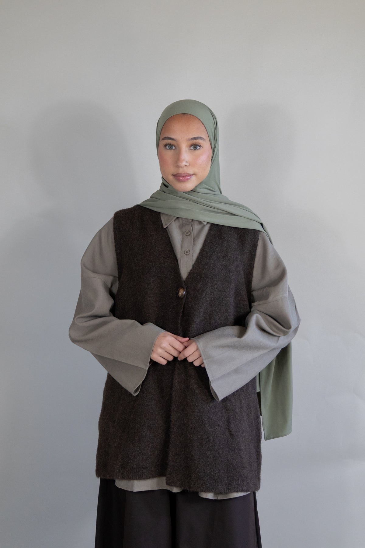 Gilet sans manches - Marron