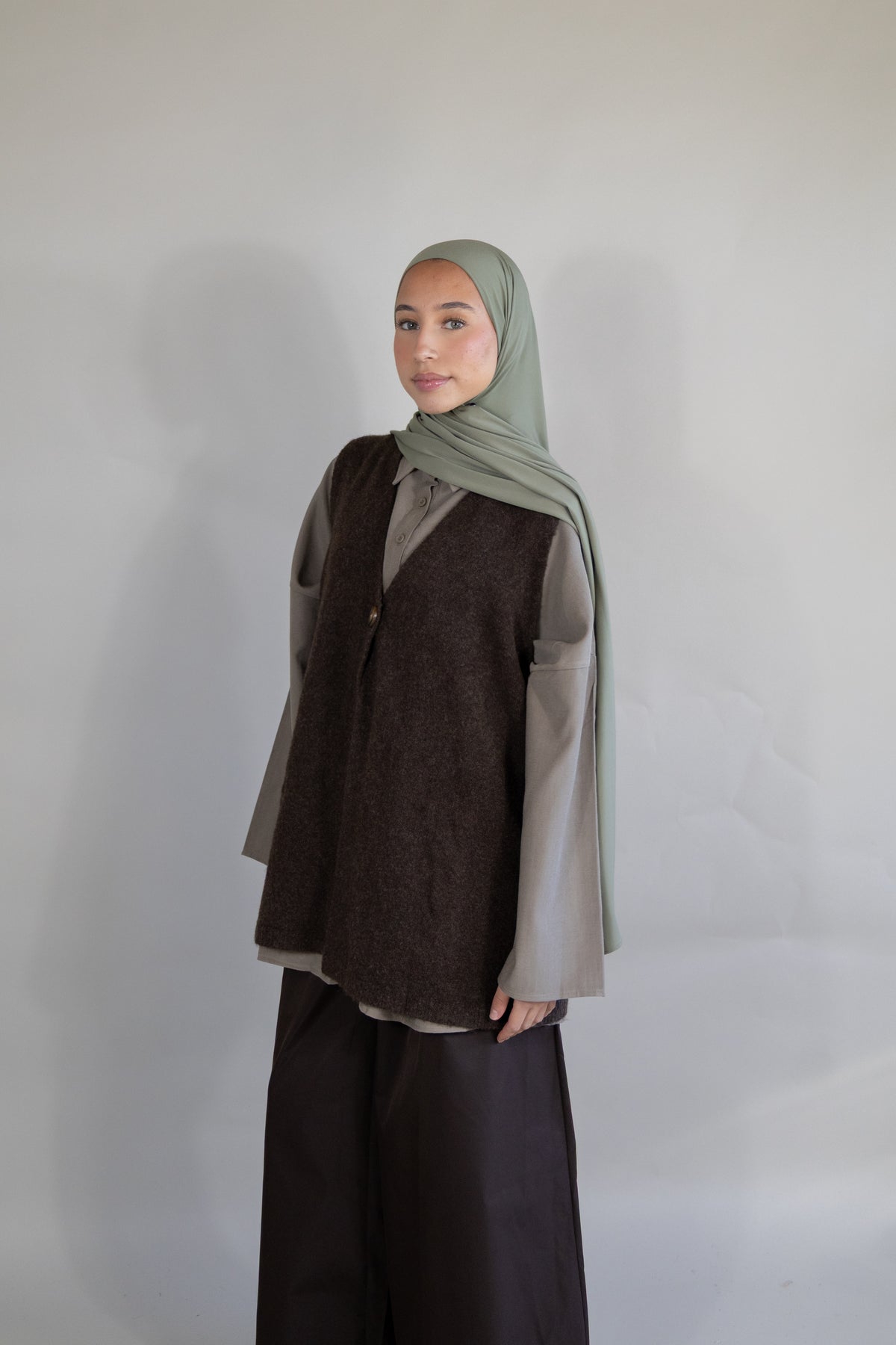 Gilet sans manches - Marron