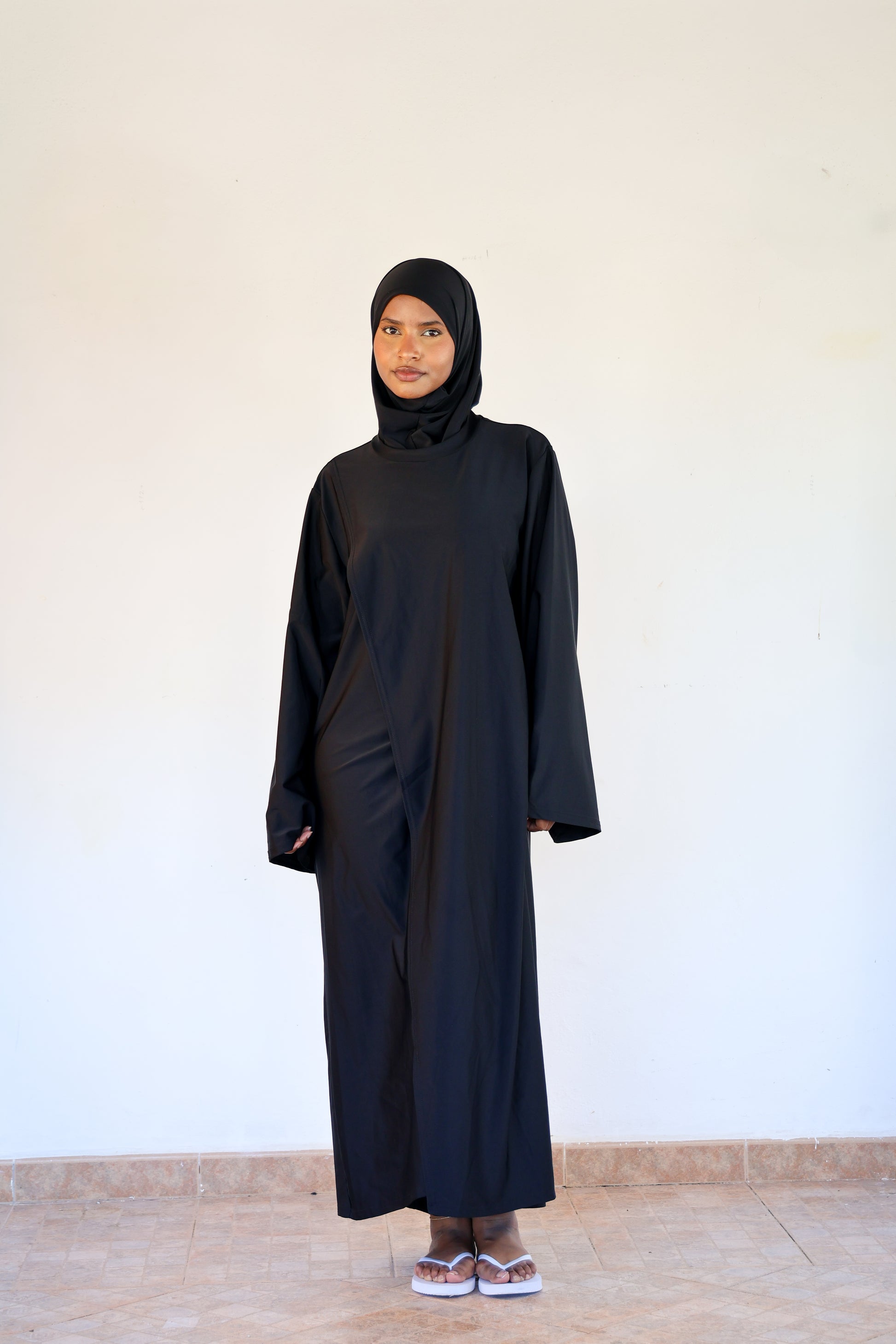 Burkini croisé - Noir
