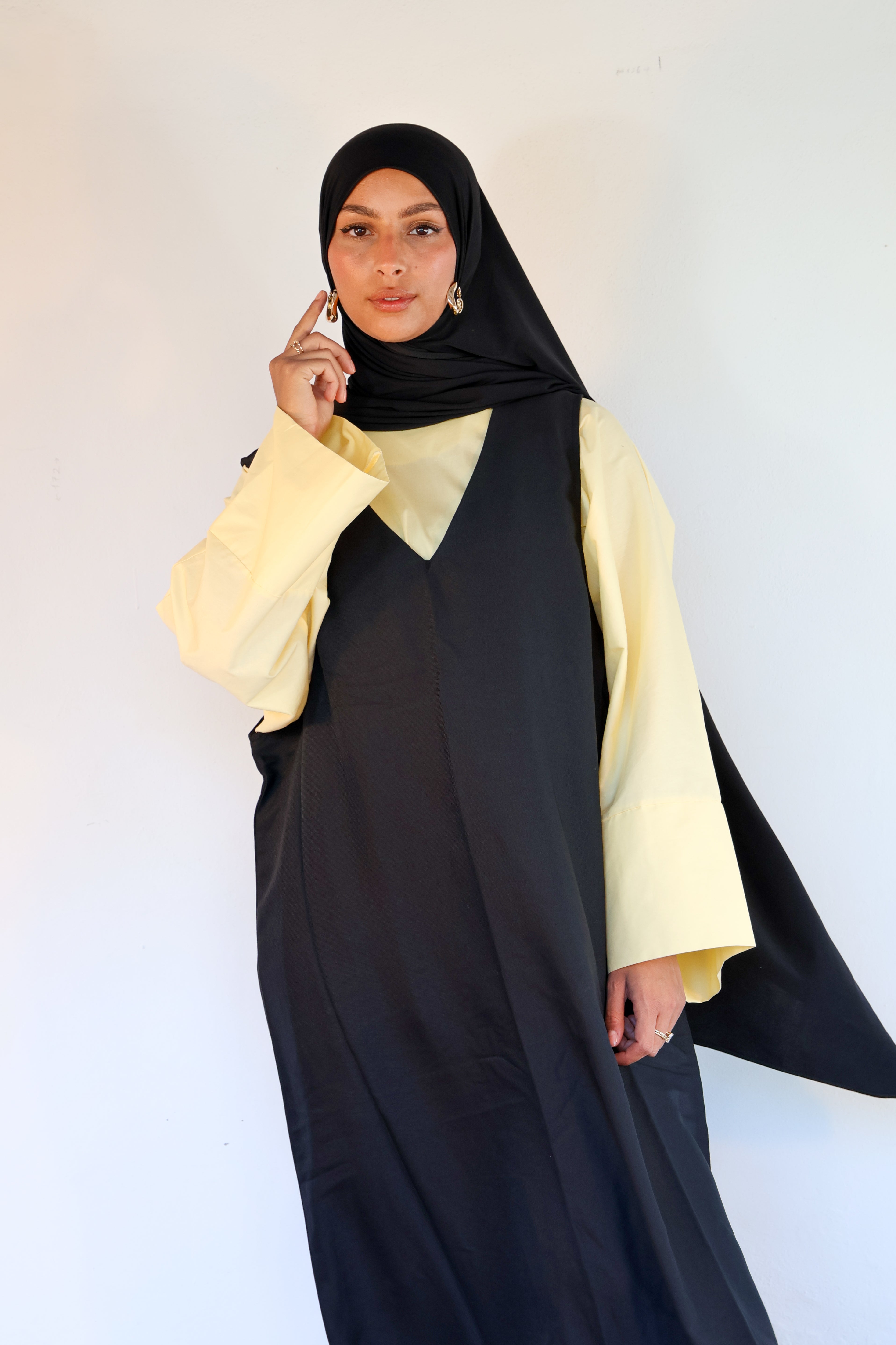 Sleeveless dress - Black