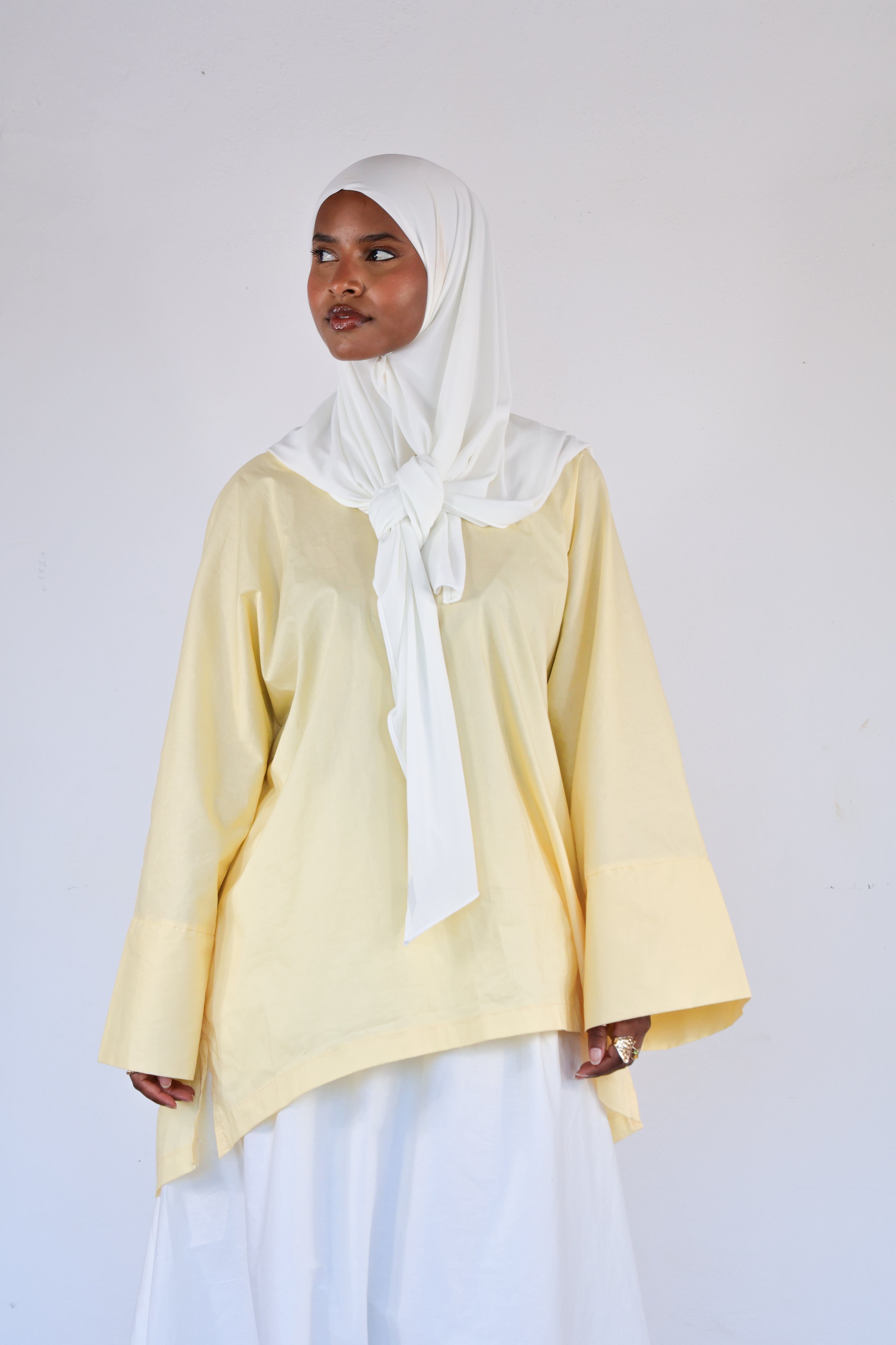 Haut NARA coton - Jaune