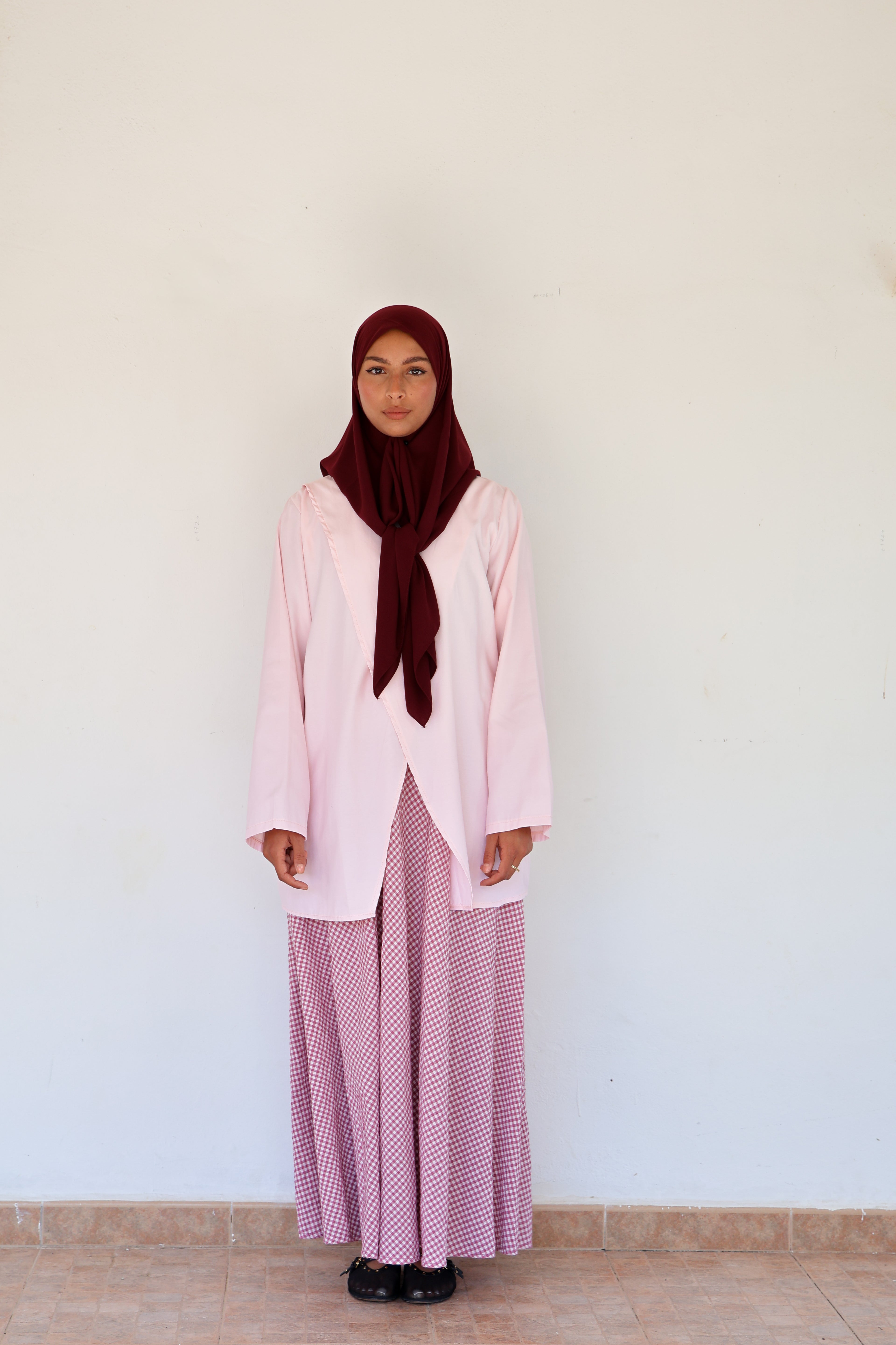 Crossover top - Pink