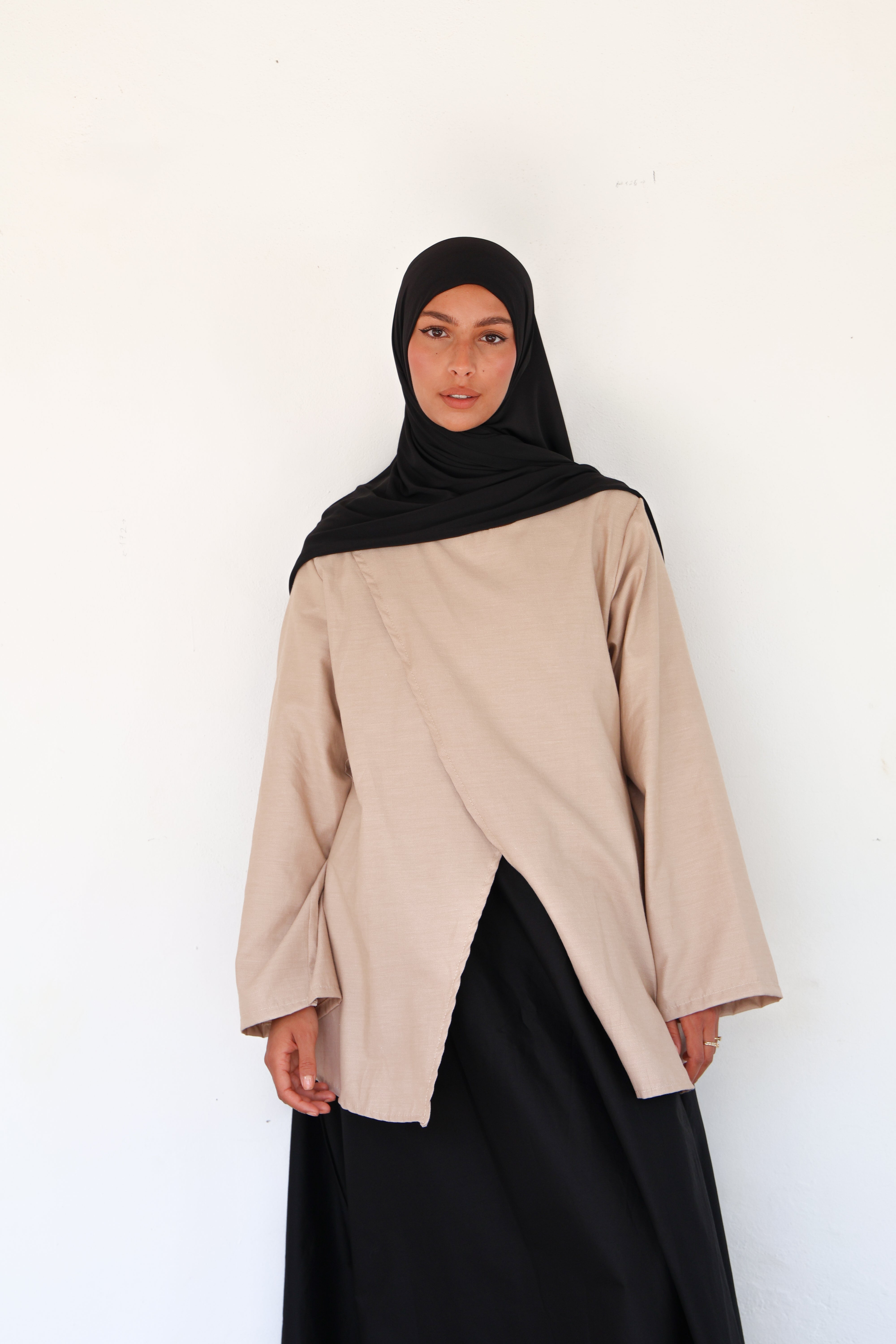 Crossover top - Camel