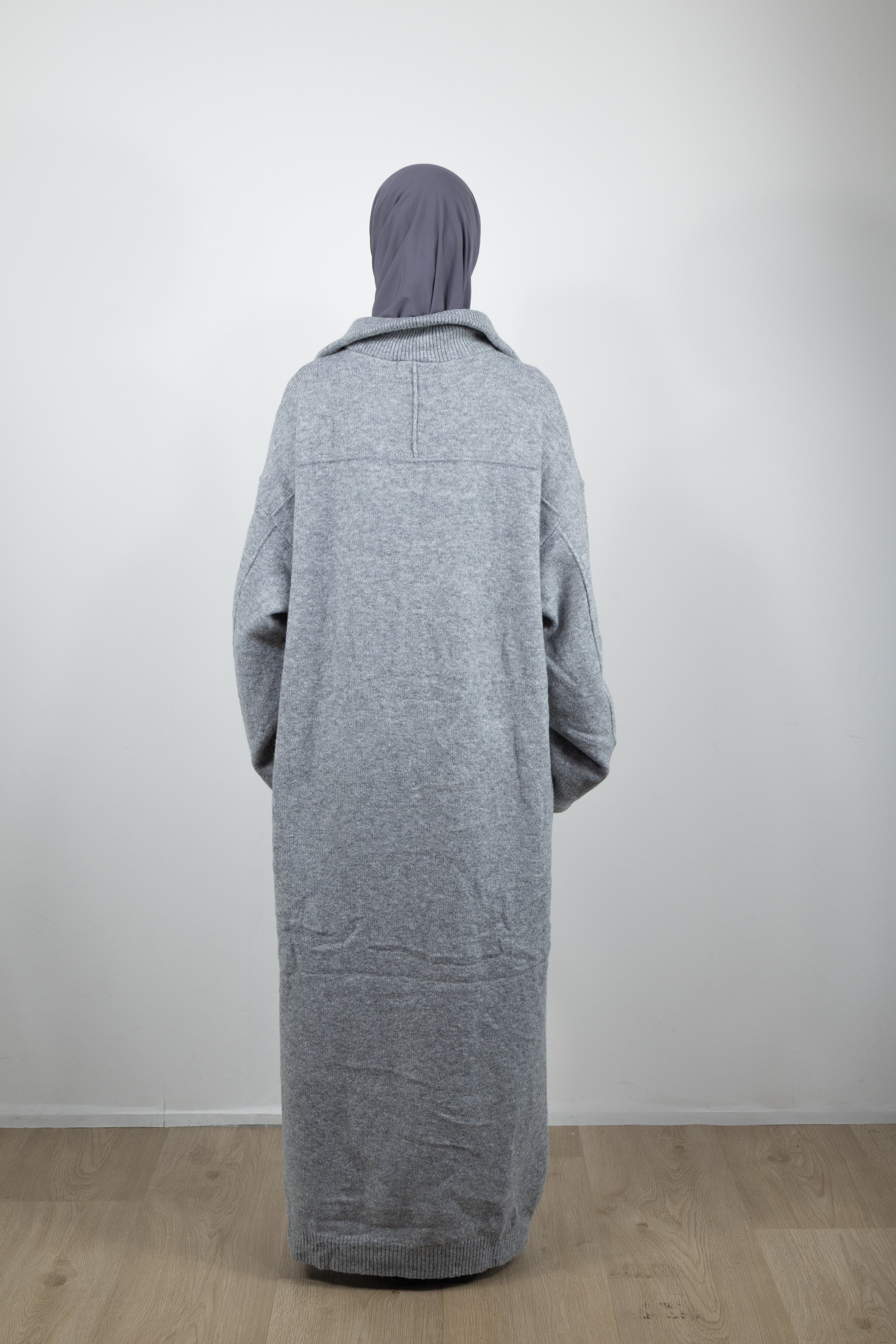 Robe en laine oversize