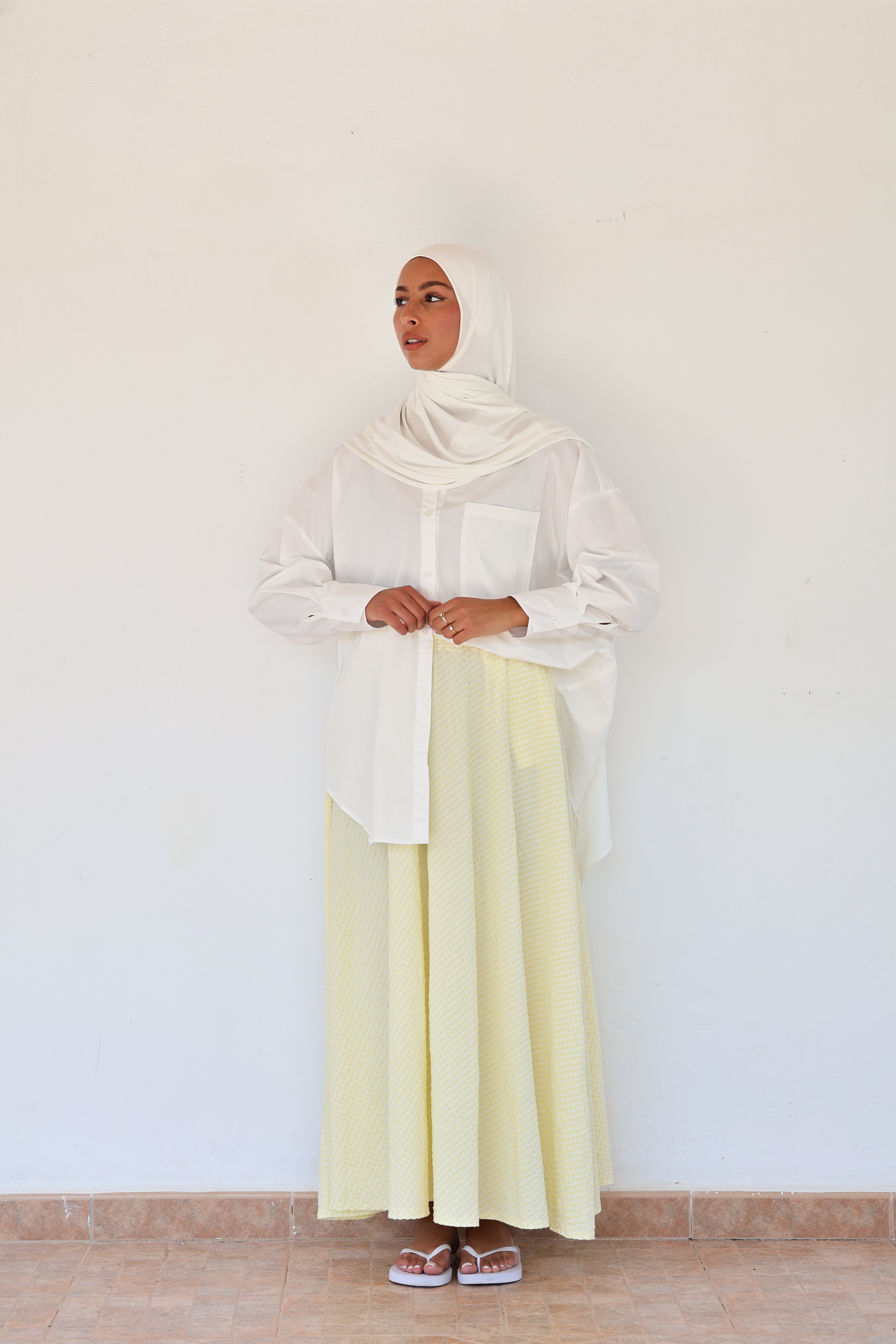 Chemise basique - Blanc