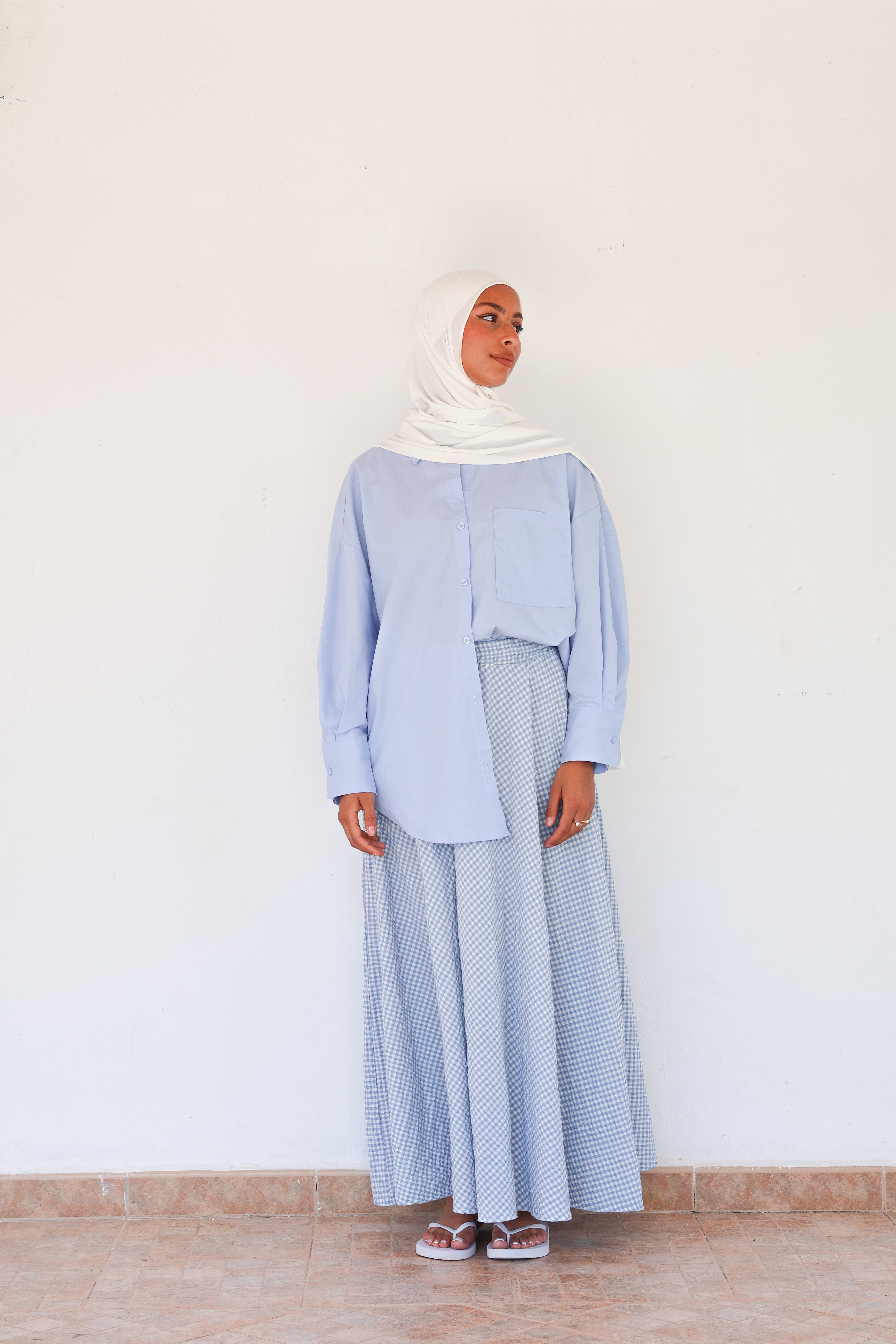 Basic shirt - Sky blue