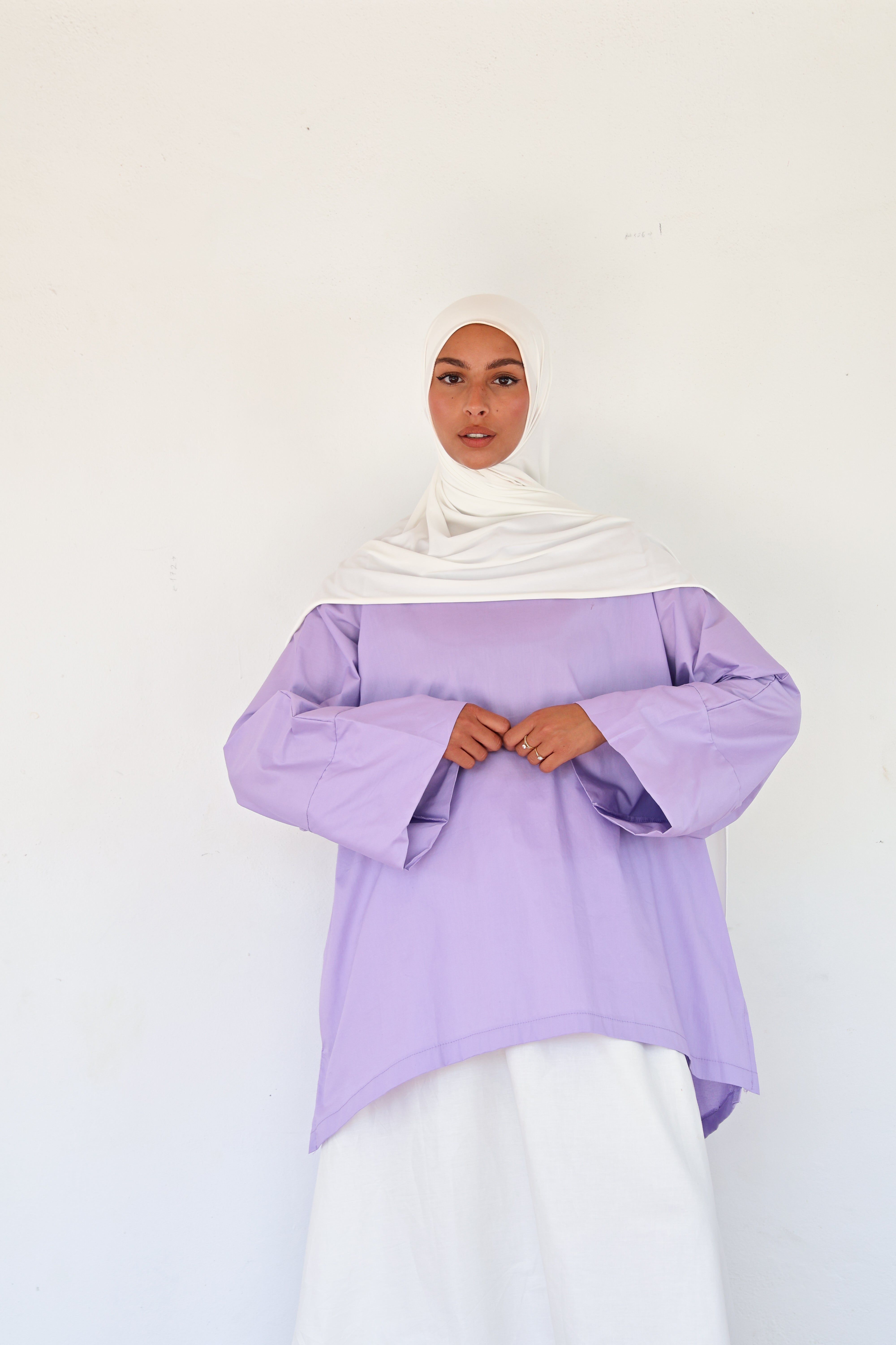 Haut NARA coton - Lila