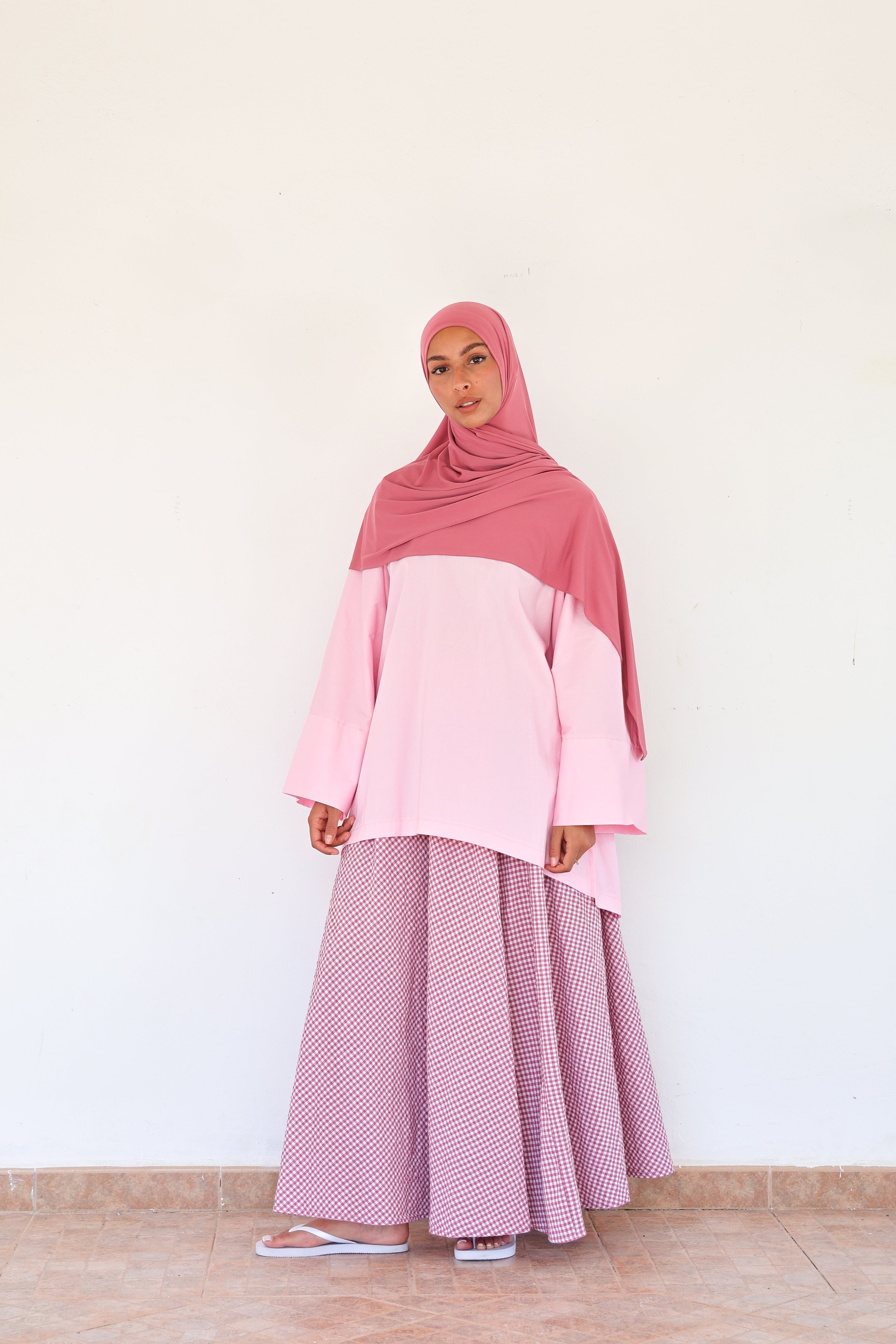 Haut NARA coton - Rose